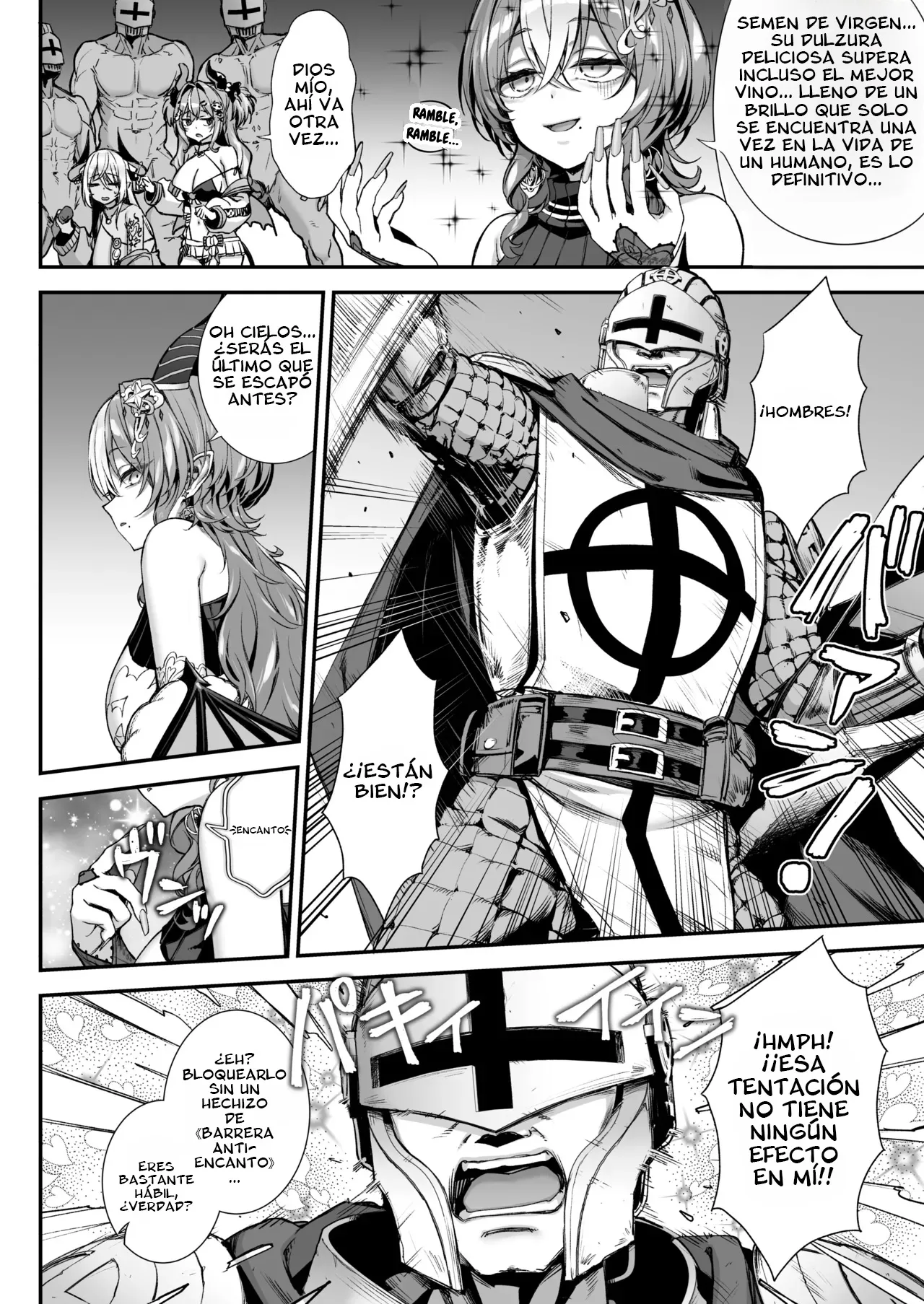 Maoujou no Succubus 2 ~VS. Seikishi~ | The Demon King's Succubusses 2 〜VS. Holy Knight〜 page 7 full