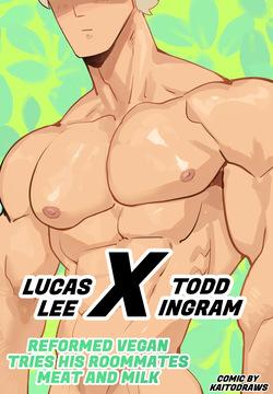 Lucas x Todd - Reformed Vegan Tries his Roommates Meat and Milk
