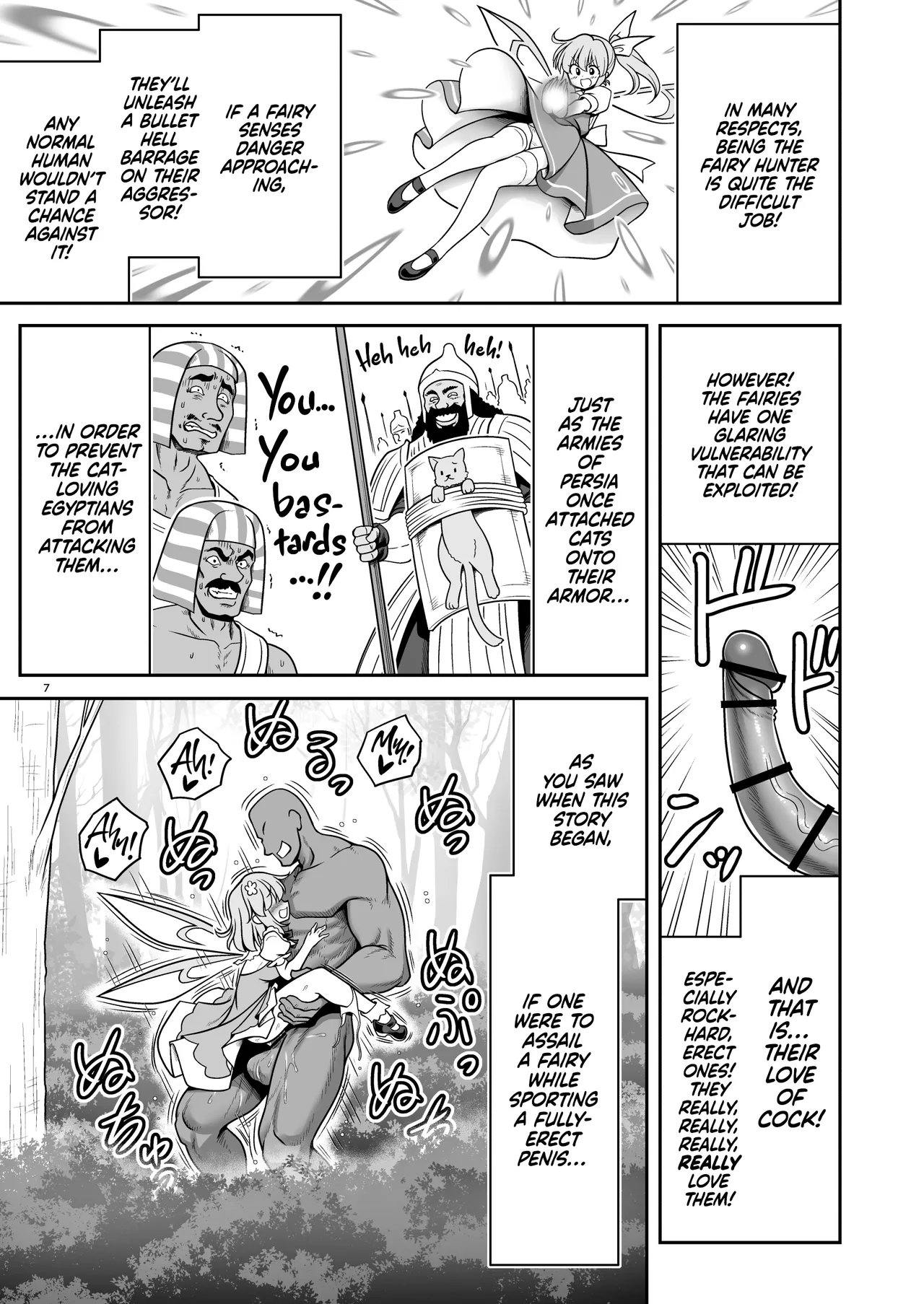 SEX Saikyou Yousei to Yousei Hunter Ojisan | The Sex-Incarnate Fairy &amp; The Fairy Hunter Oji-san page 7 full