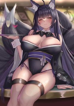 和風バニー武蔵 乳首差分