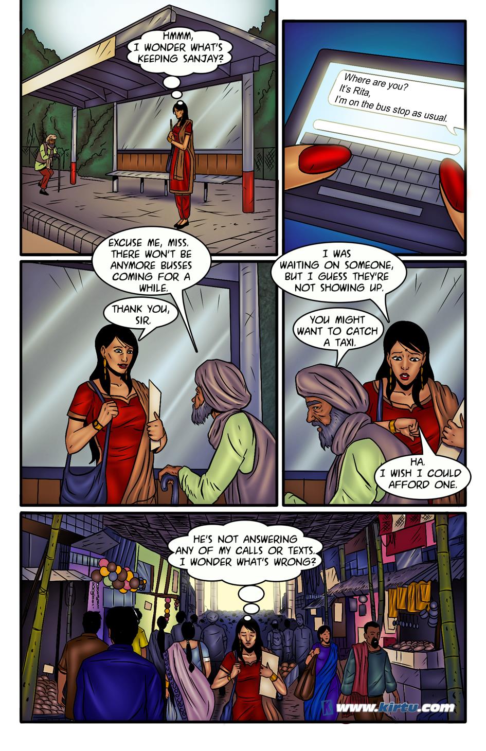 Miss Rita - Chapter 12 - The battle for Sanjay's heart and cock continues! page 2 full