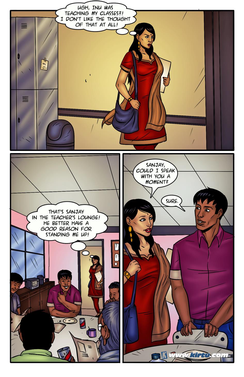 Miss Rita - Chapter 12 - The battle for Sanjay's heart and cock continues! page 4 full