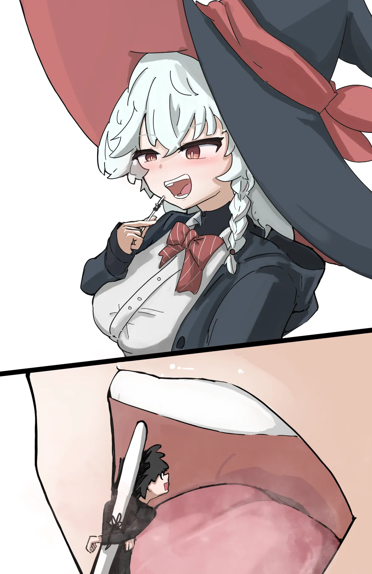 Sensei, I want to eat you to replenish my magical power - Shirao Eri page 7 full