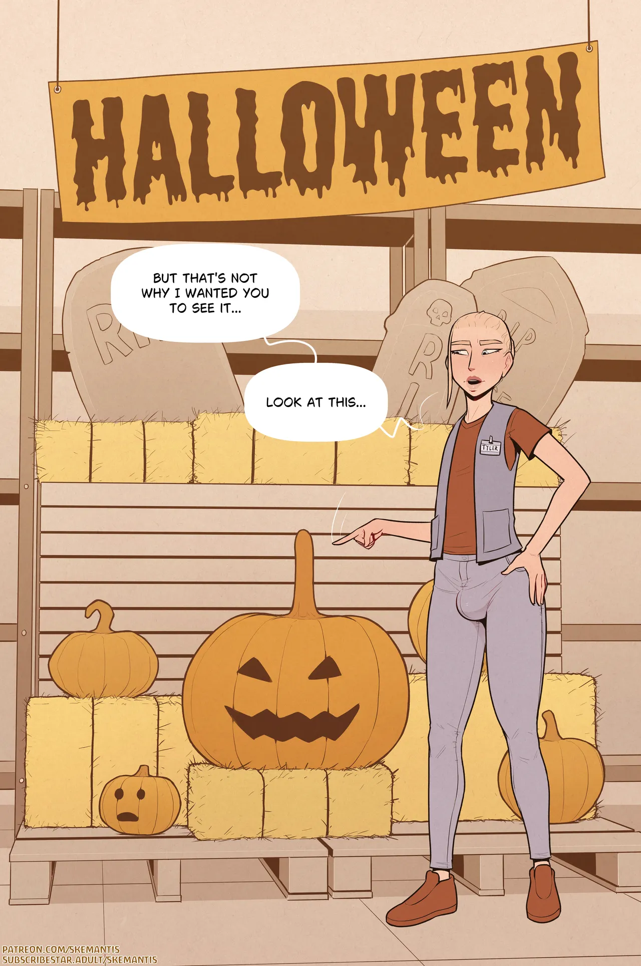 Tyler and his Pumpkin page 3 full