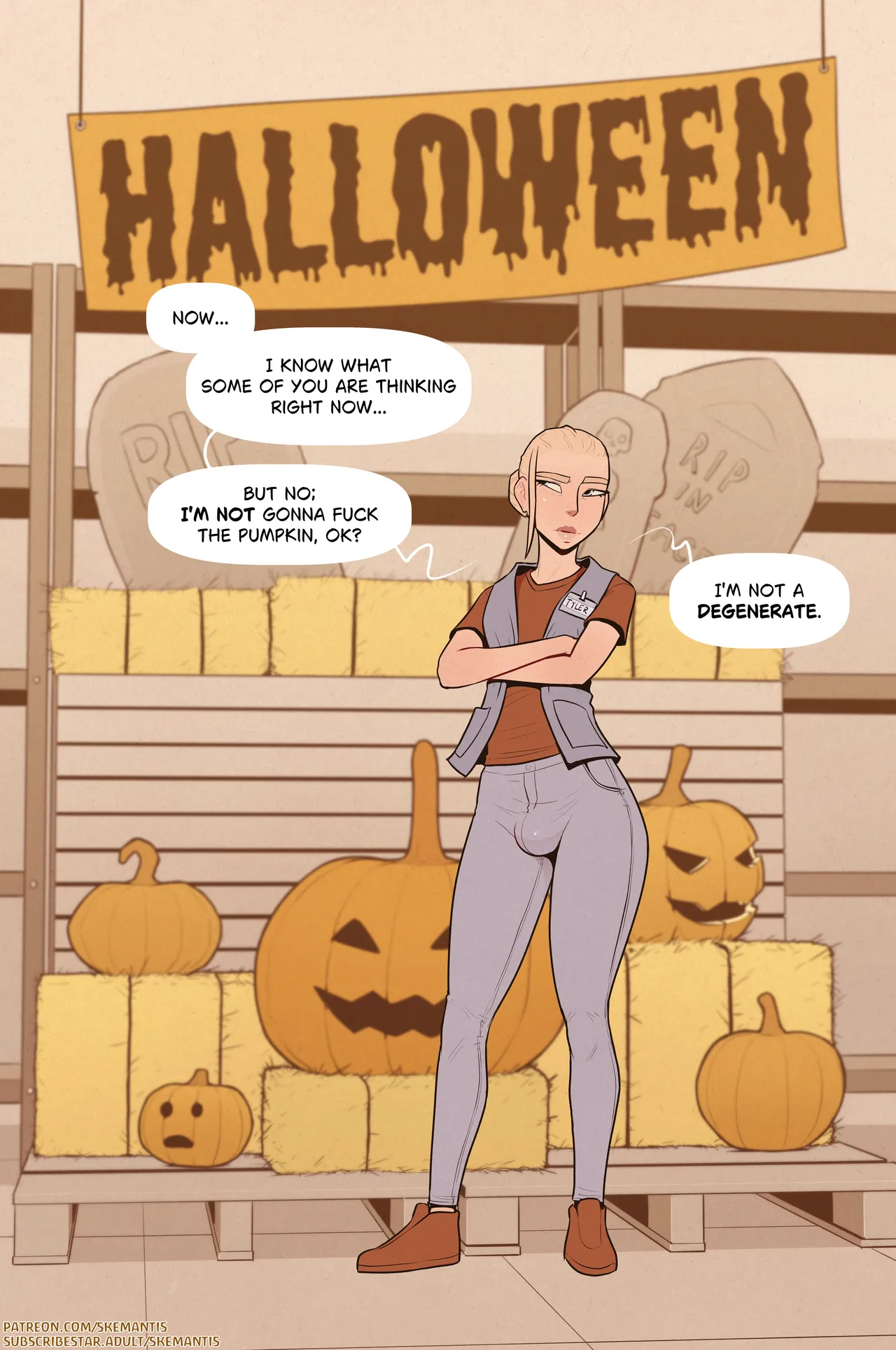 Tyler and his Pumpkin page 5 full