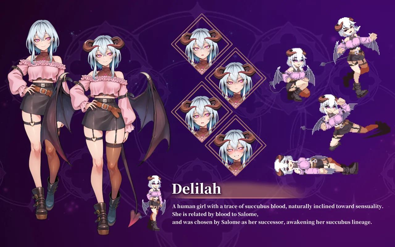Succubus Successor Delilah's Juicy Journey Artbook English page 4 full