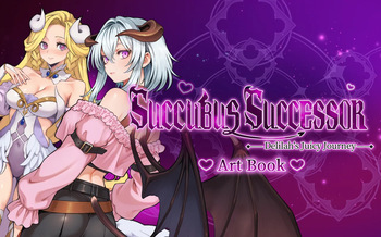Succubus Successor Delilah's Juicy Journey Artbook English cover