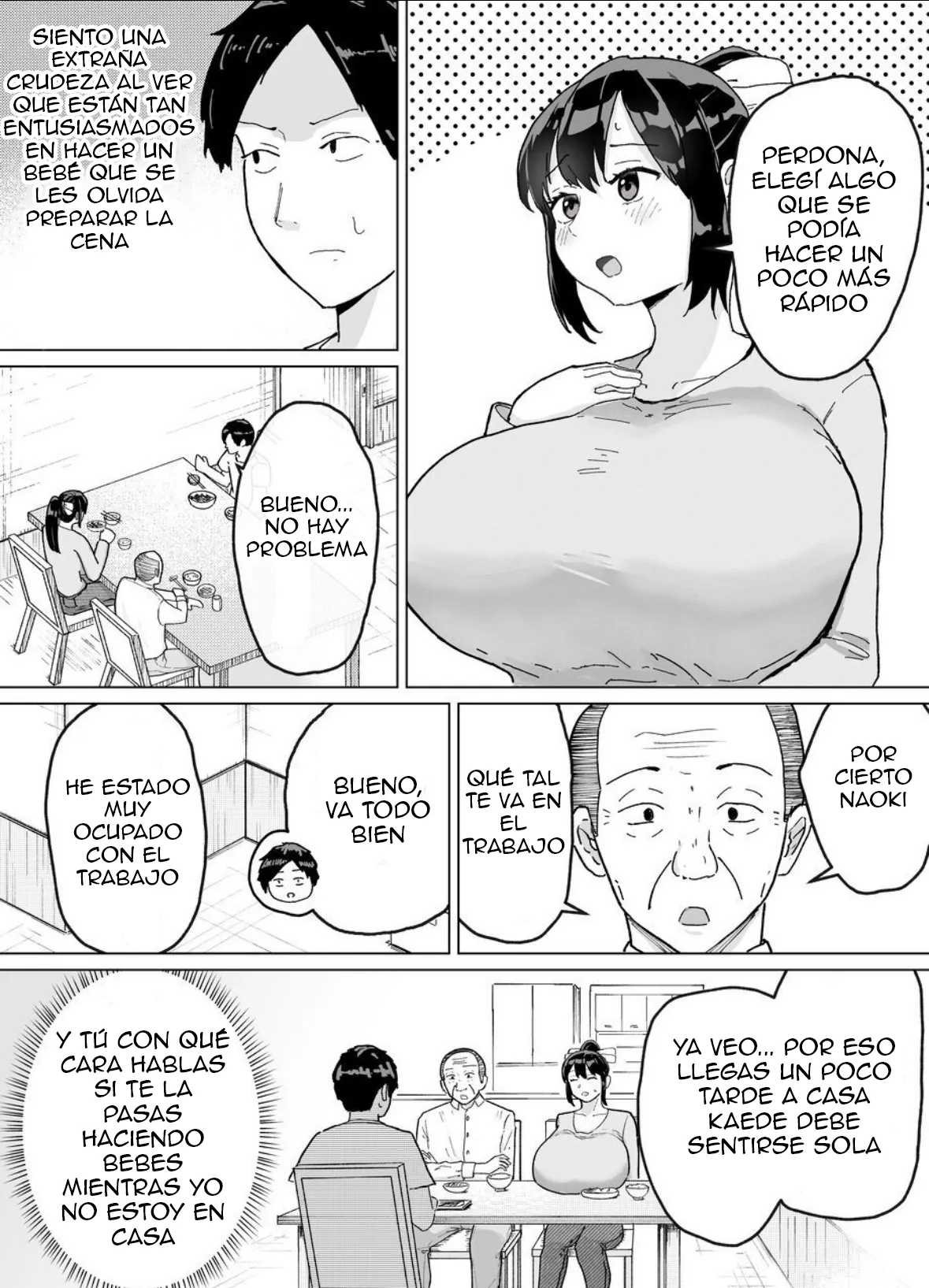 Kaede-san, una mujer casada, y su suegro tienen una tradición familiar de tener hijos page 7 full
