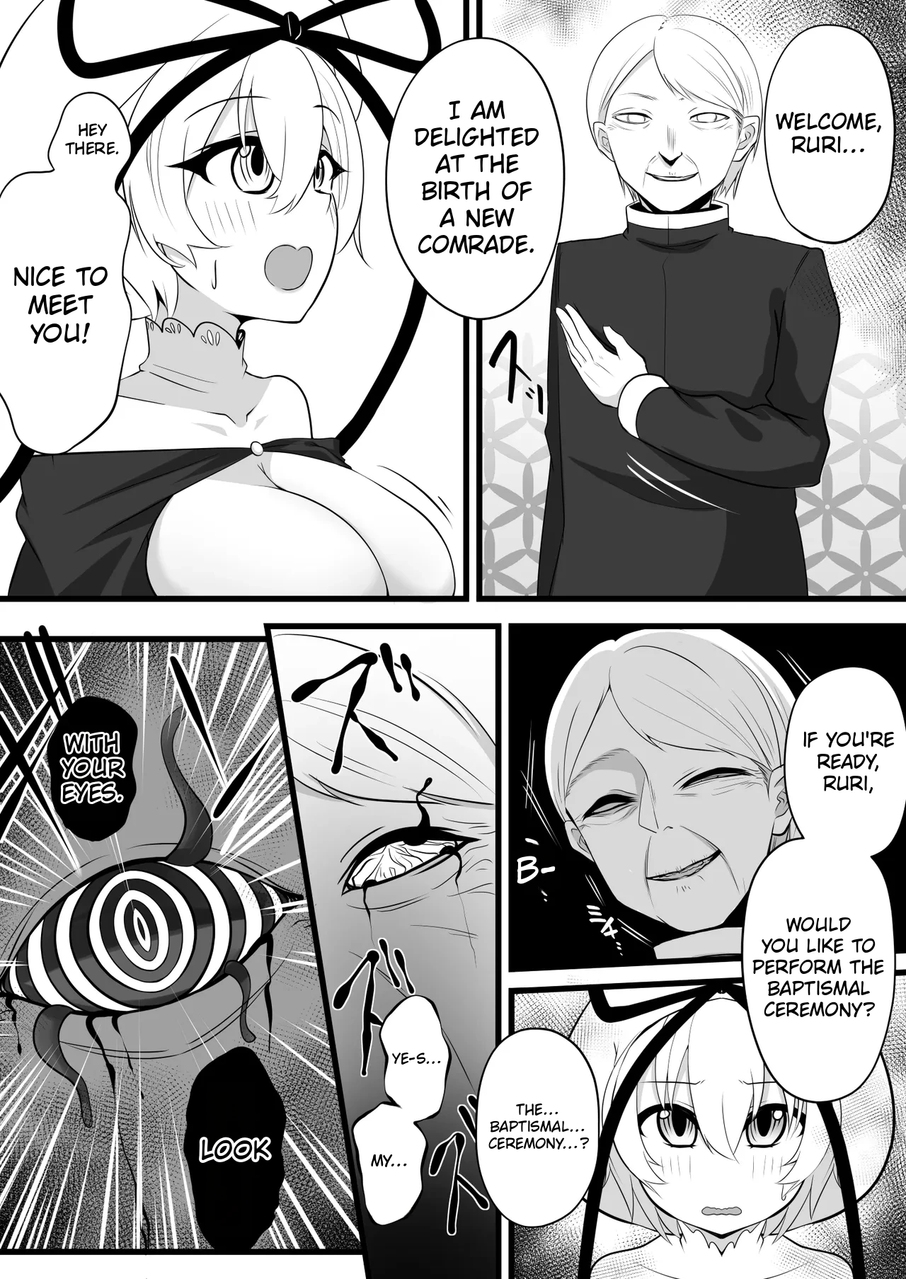 Skeb comic featuring someone else’s original character. page 4 full