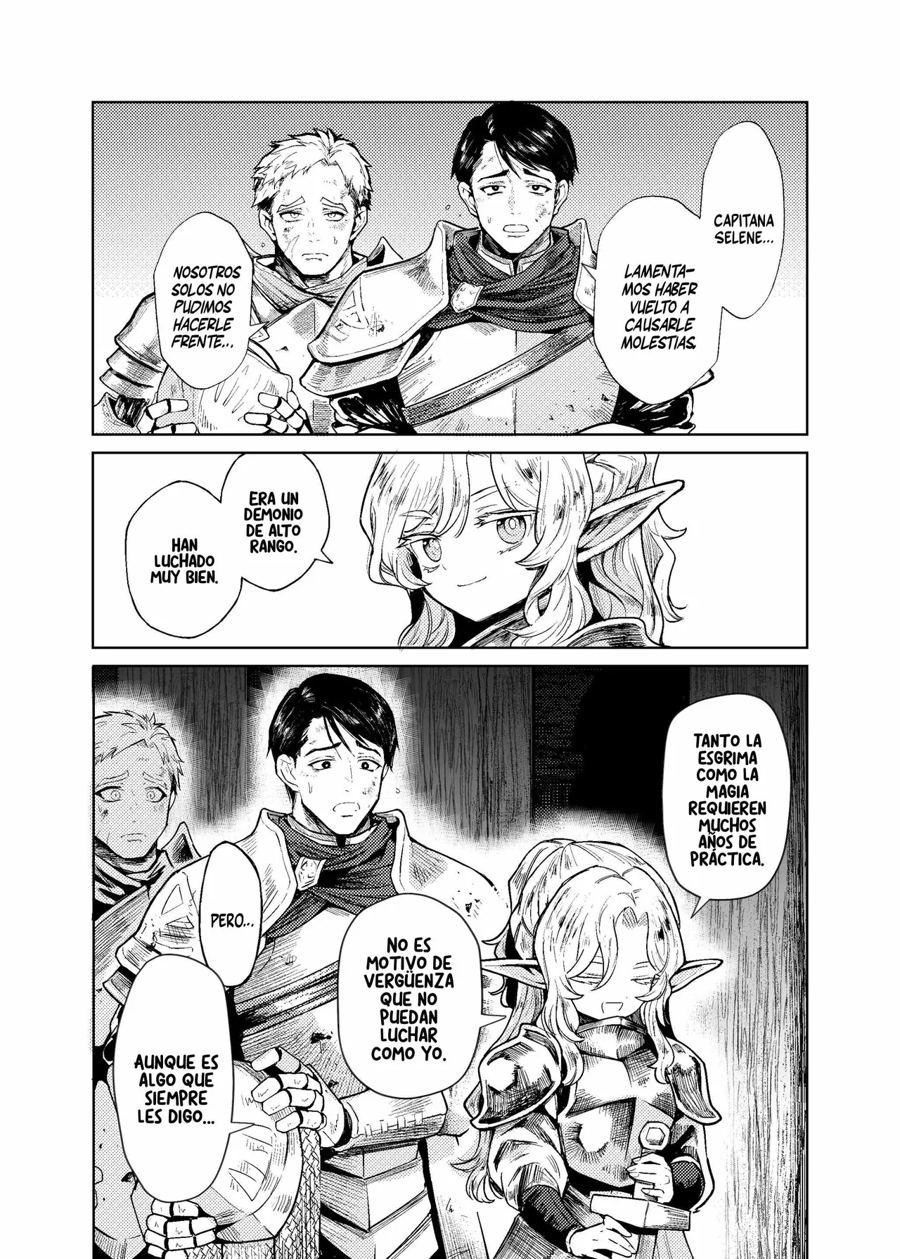 Seikishi Danchou-sama wa Injutsu no Chiryou no Tame ni Shoukan e Ikimashita | La capitana de los Caballeros Sagrados fue a un burdel para tratar una maldición sexual page 4 full