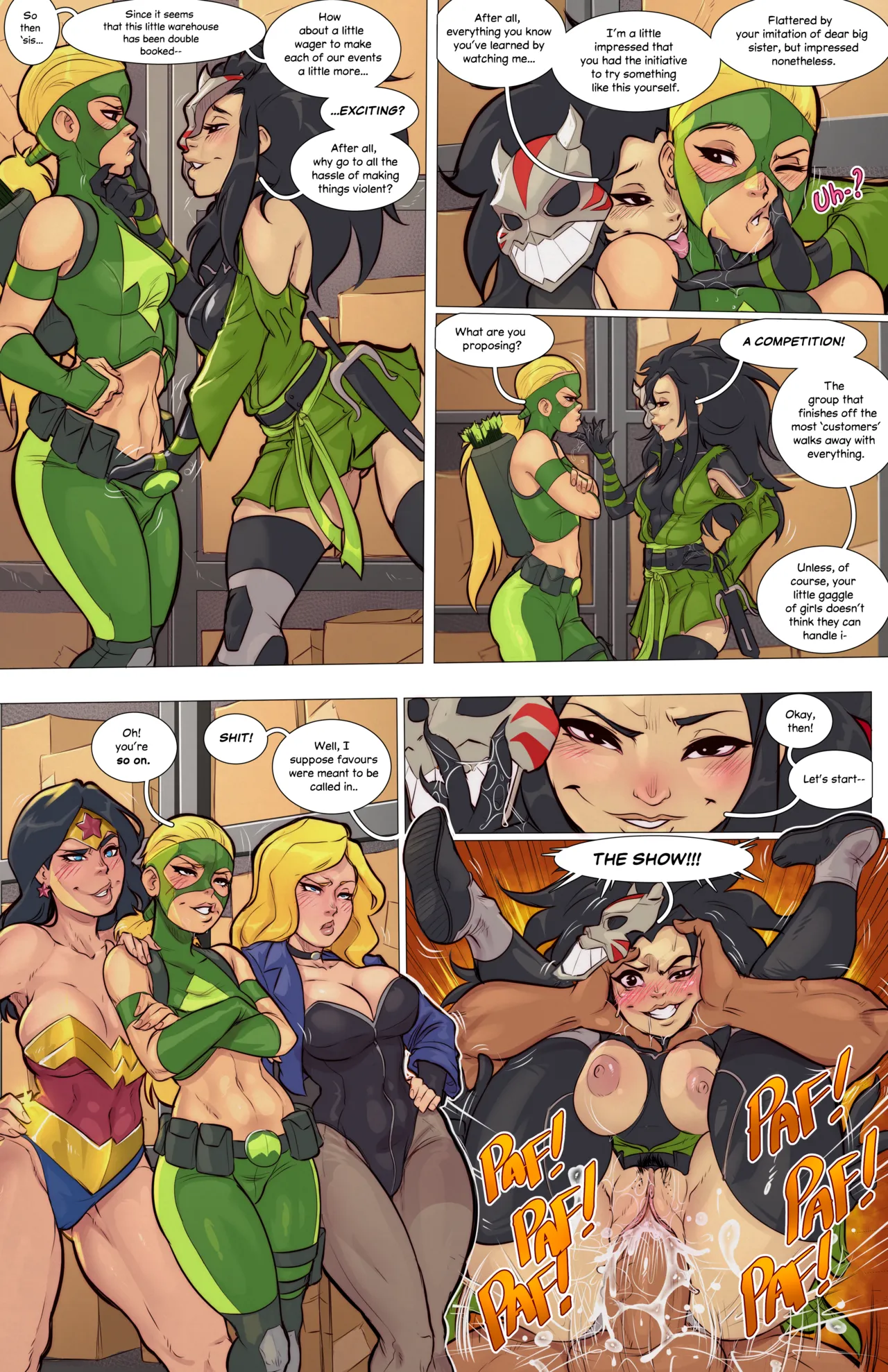 Young Justice by Llamaboy page 4 full