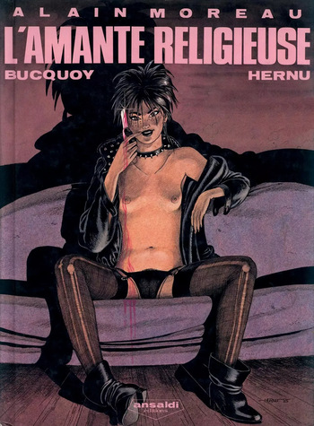 Alain Moreau  - 03 - L'amante religieuse cover