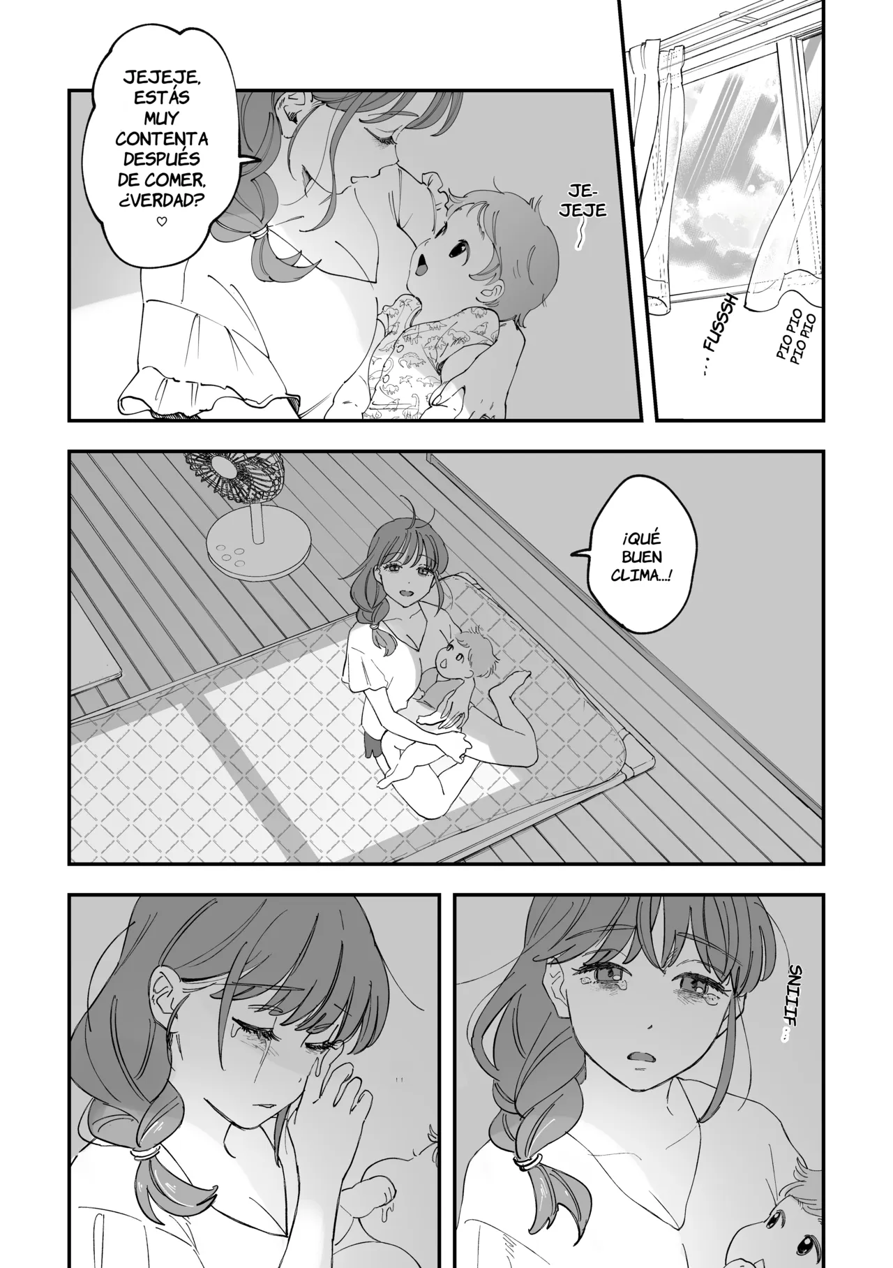 Okkii Haitatsuin-san to Oku-sama ga Furin Shichau Hanashi   | La historia de como una esposa termina cometiendo una infielidad con la repartidora page 4 full
