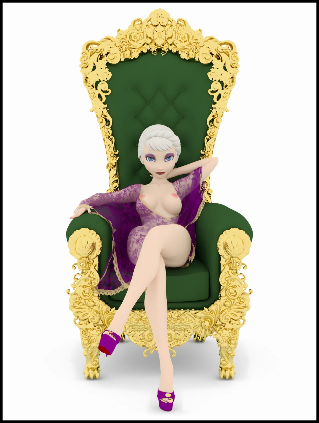Initiation of the queen 001 textless page 1 full