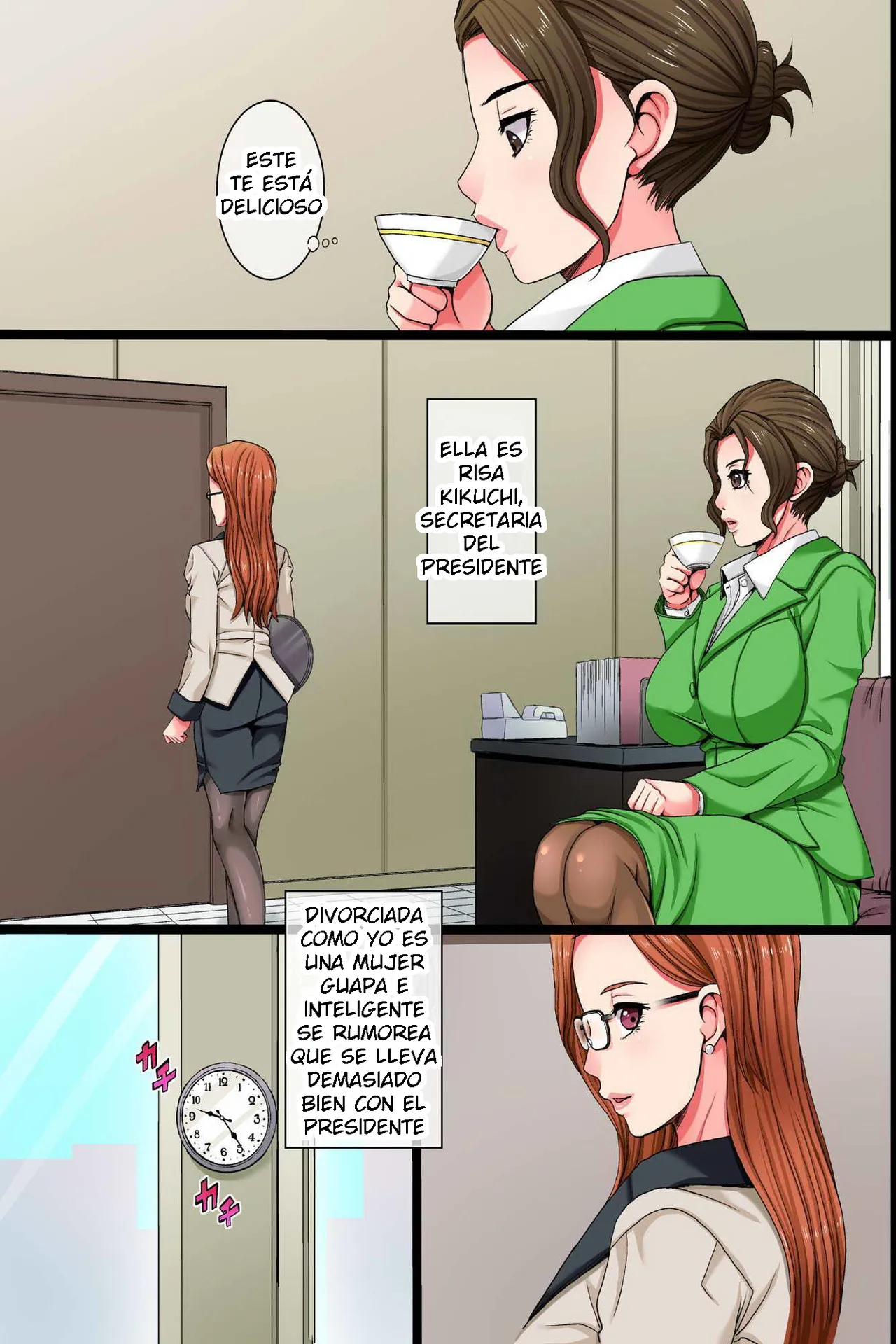 Shizuki Shinra  - Watashi wa Shachou no MESUBUTA Omocha  ESP page 5 full