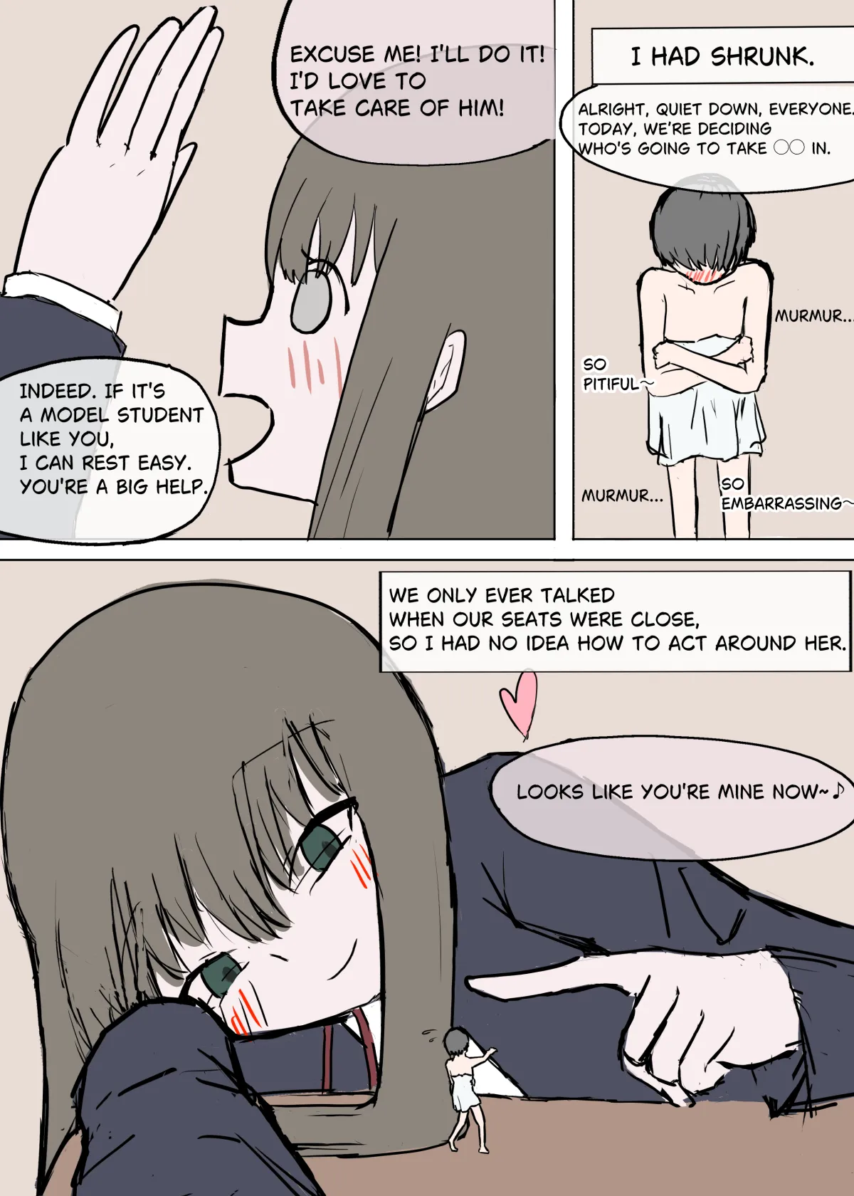 | Being Kept By a Classmate Out of Sexual Desire page 1 full