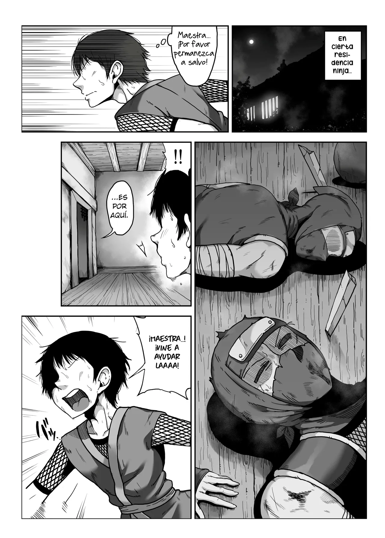 Do Sukebe Kunoichi Momoka-san Chibi Deshi no Dekachin ga Kimochiyo Sugite Dekashiri Yurashi Makuri｜La Kunoichi Puta Momoka-san׃ La Vergota de su Pequeño Discípulo se Siente tan Bien que Ella no Deja de sacudir el Culo page 3 full