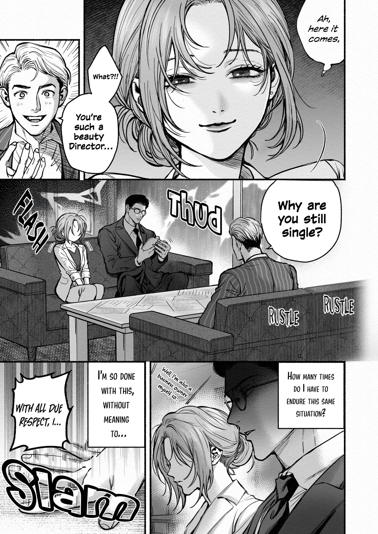 I'm held in my taciturn secretary's arms every night. page 2 full