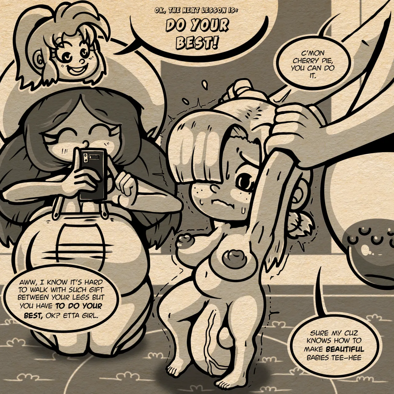Janetober 2026 Life lessons by WashedToast page 6 full