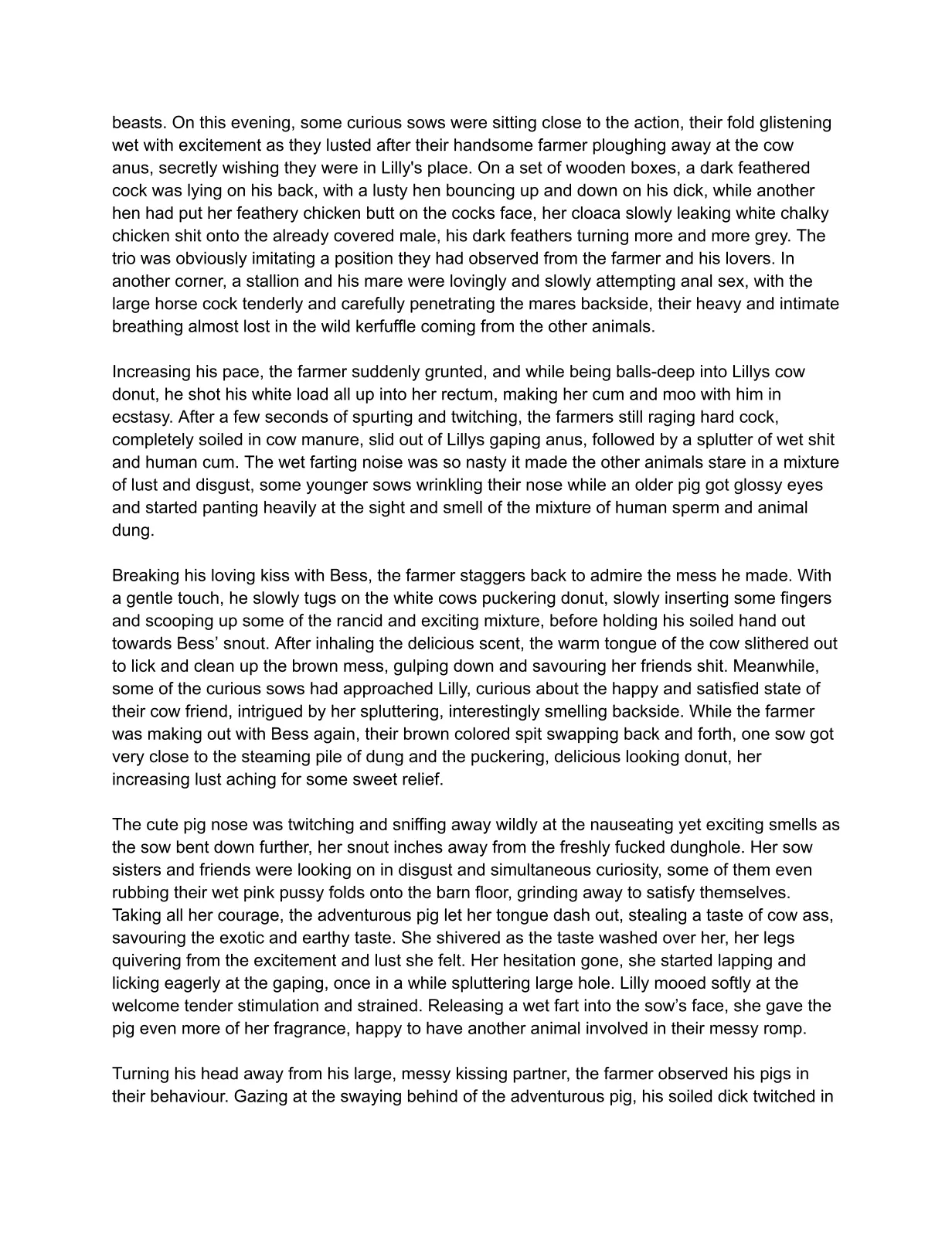 Animal Orgy at the Farm page 2 full