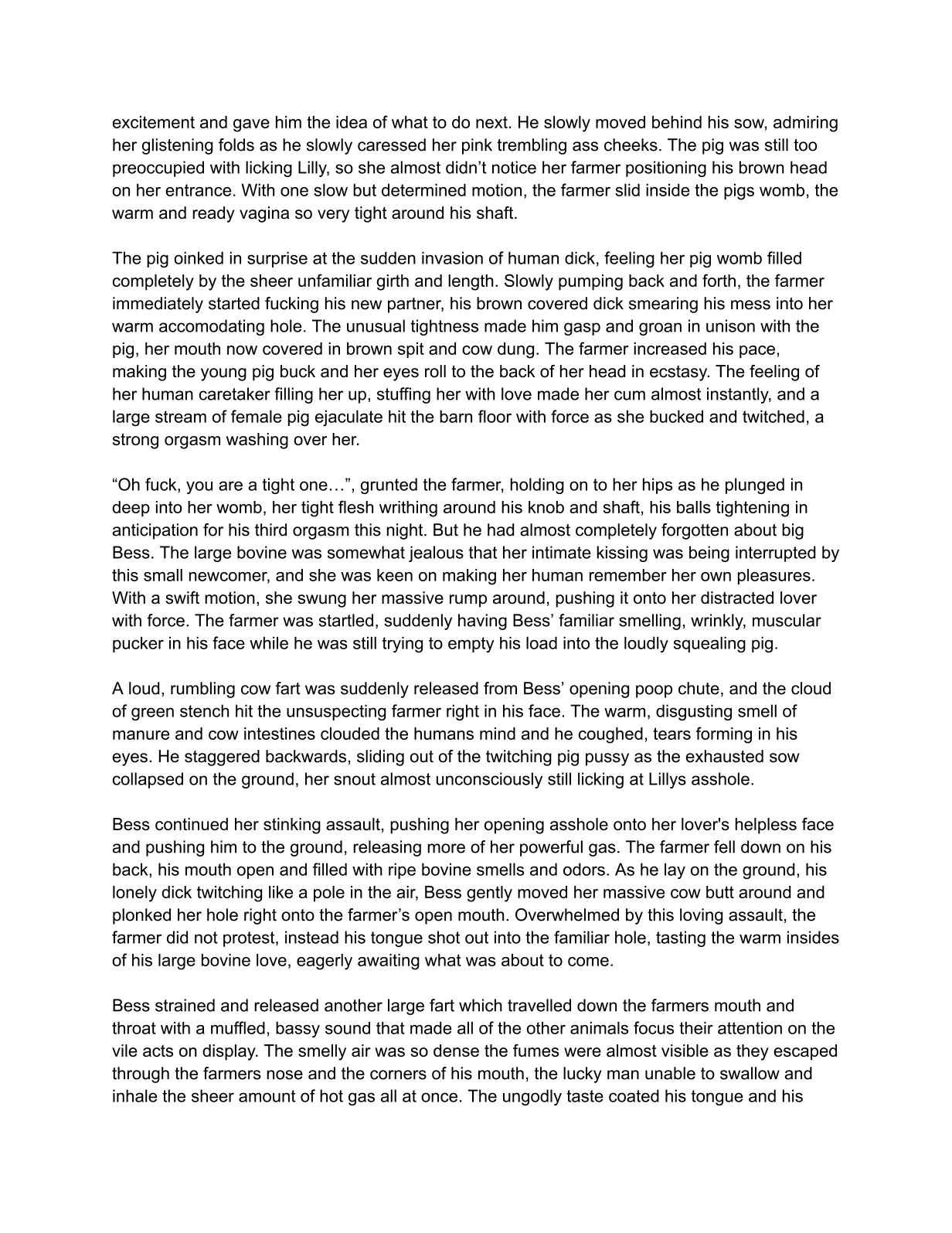 Animal Orgy at the Farm page 3 full