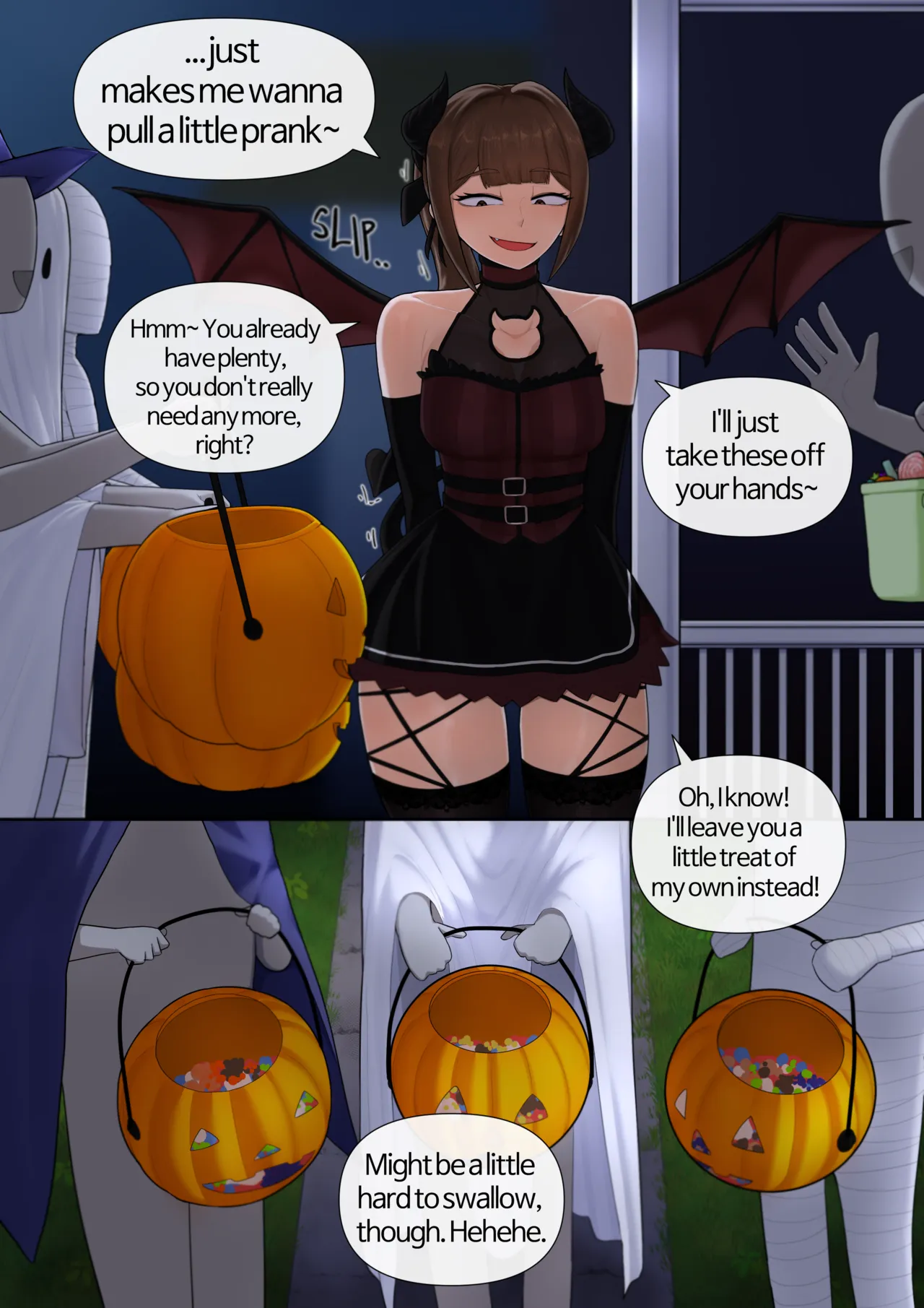 Yumi Halloween page 3 full