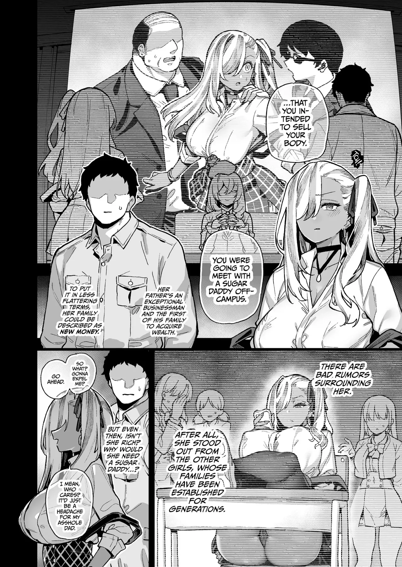 Oshun Jogakuen no Danyuu 2 - Backstage at Oushun Academy 2 page 3 full