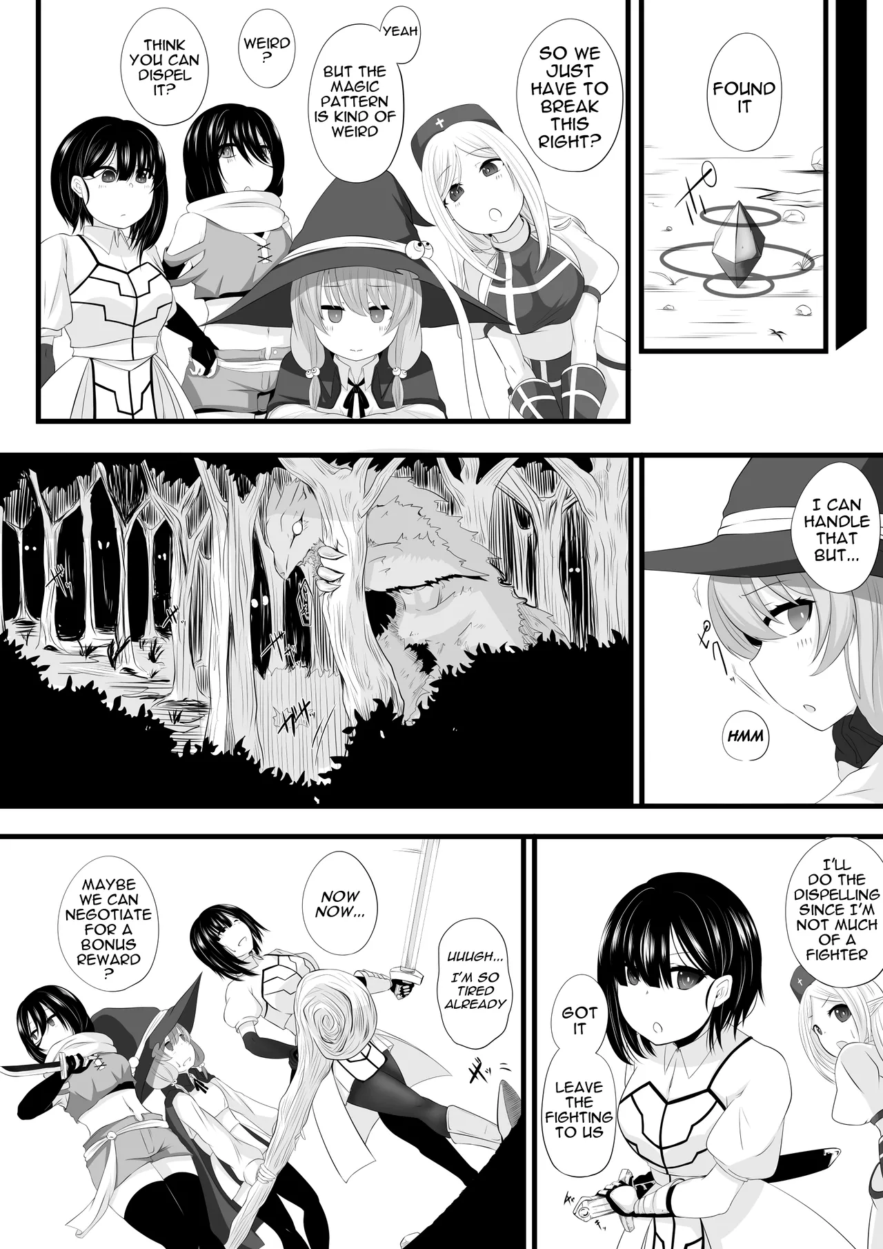 Boukensha Party ga Succubus Otosareru | An Adventurer Party is Corrupted by a Succubus page 5 full