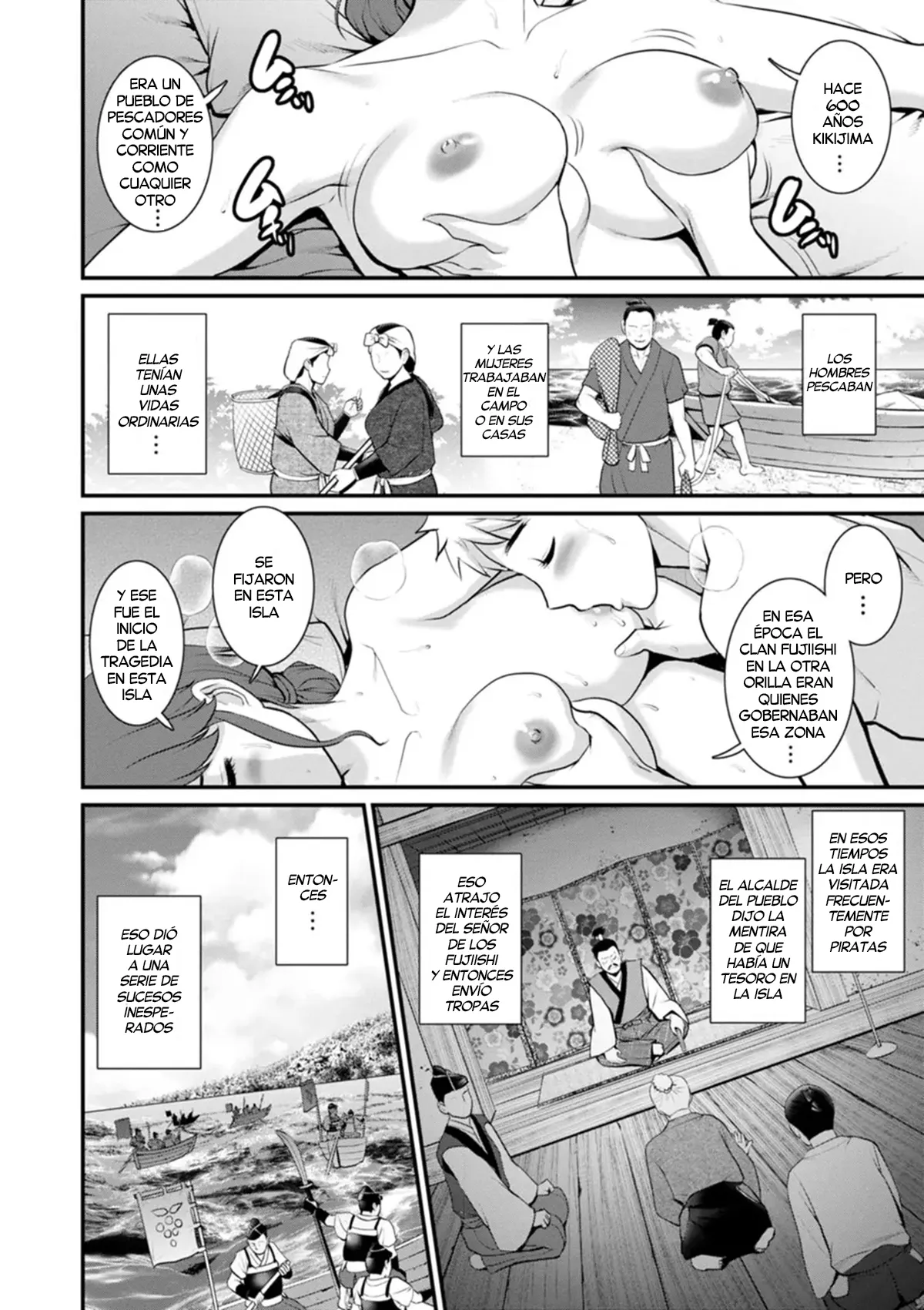 Meshibe no Nomikomi yuku Hate ni  • Meshibe no Sakihokoru Shima de 2 | Una Isla donde florecen los Pistilos 2 page 4 full
