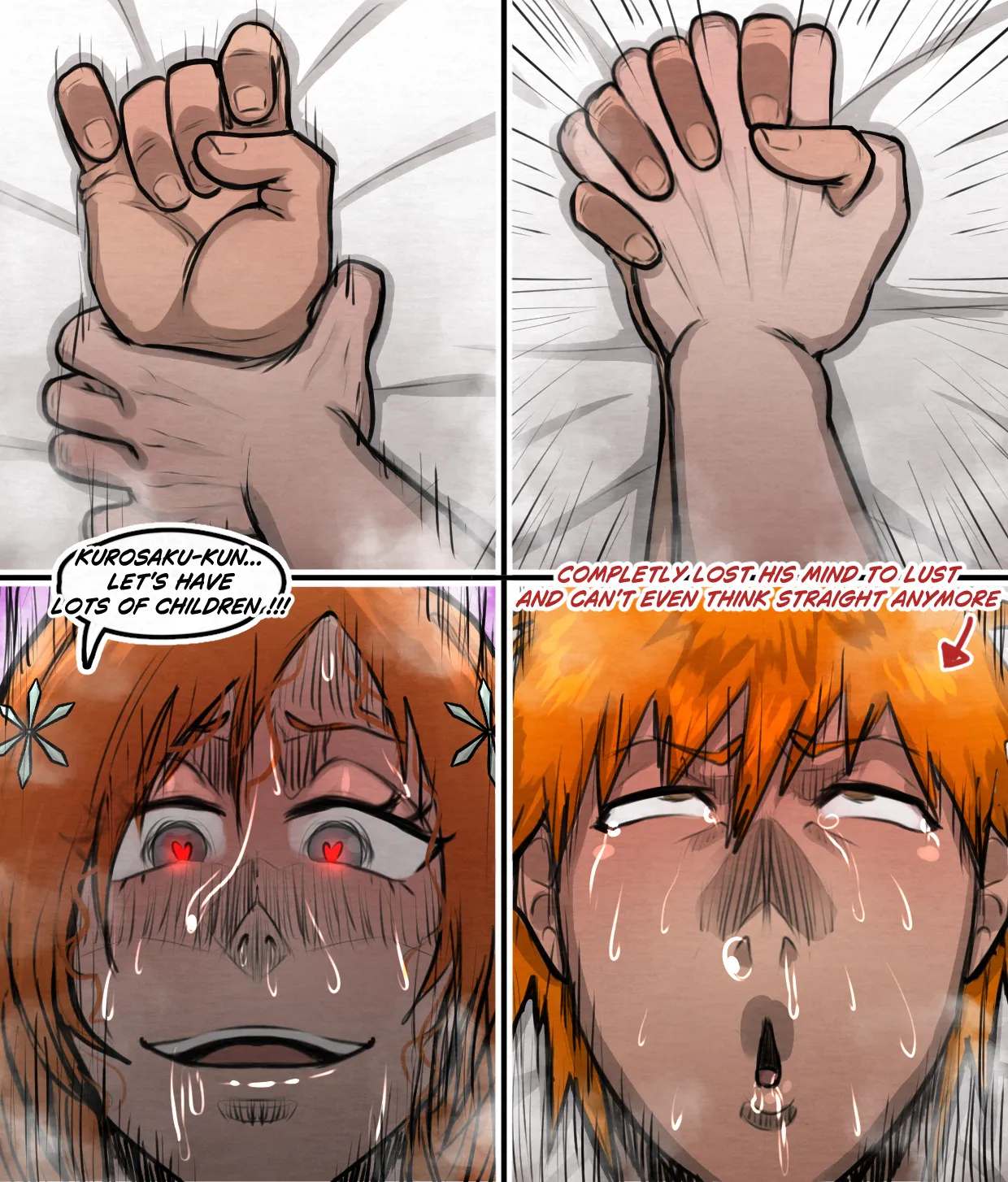 Bleach Ichigo X Orihime Full page 10 full