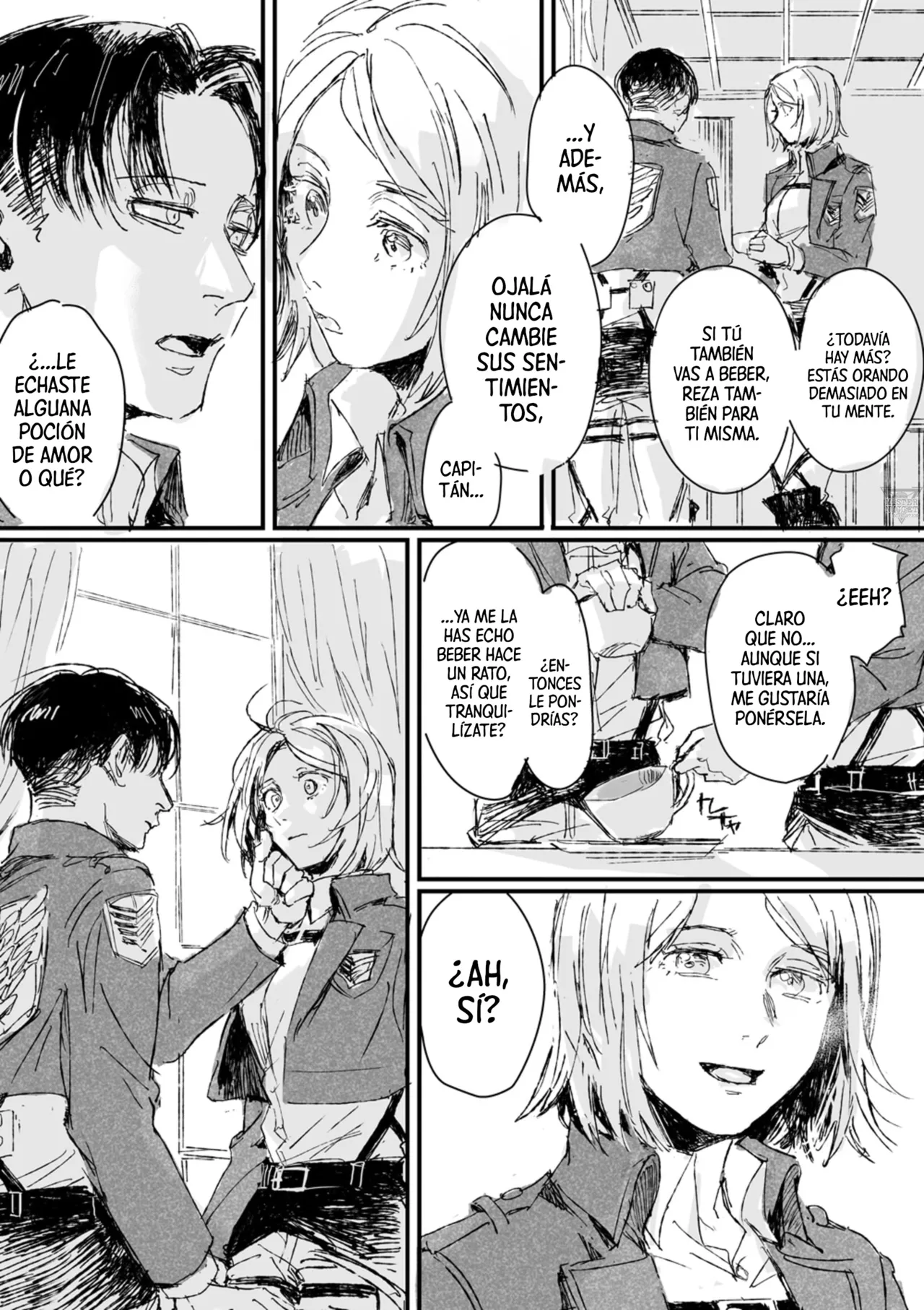 Kōcha no naka ni wa | En el té negro... page 4 full