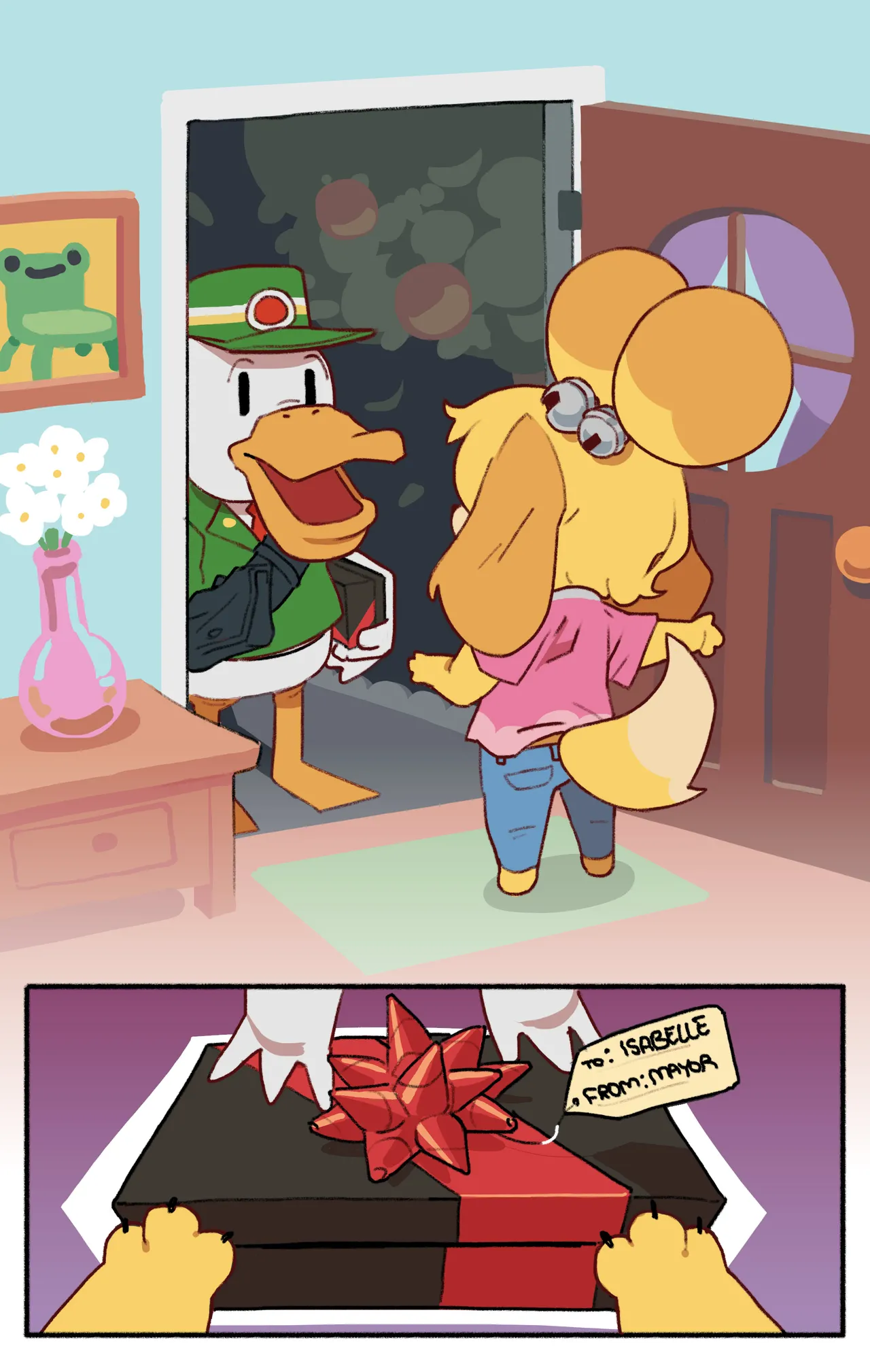 Knuxxy Isabelle's Gift page 4 full