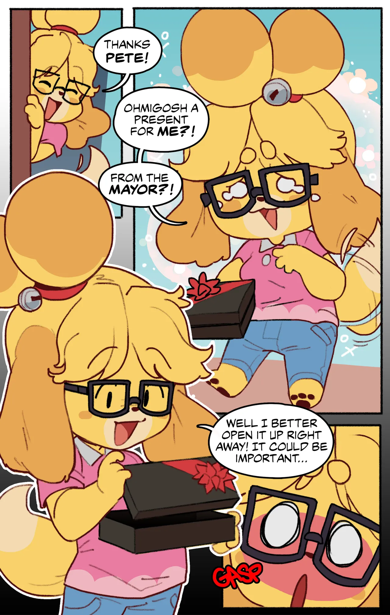 Knuxxy Isabelle's Gift page 5 full