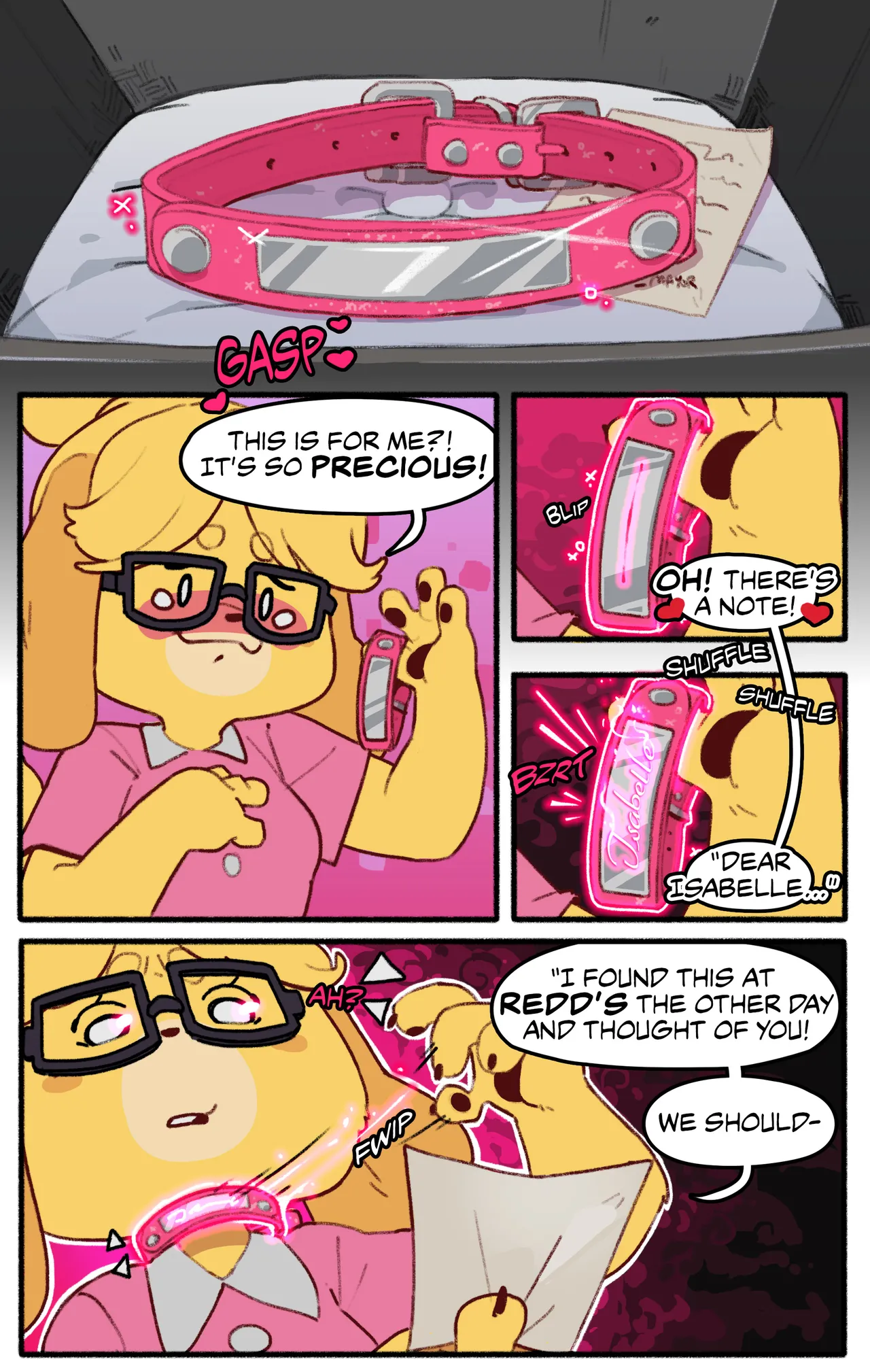 Knuxxy Isabelle's Gift page 7 full