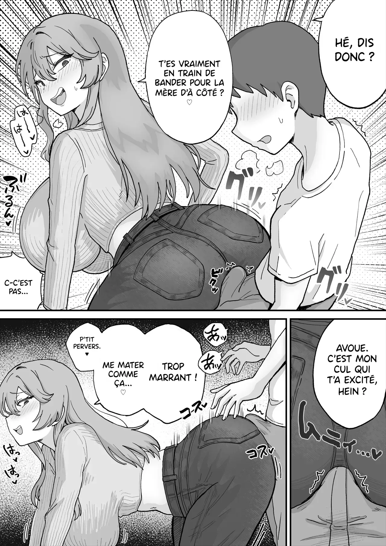 Onabare Shita Gal Mama wa Yokkyuu Fuman de Hatsujouchuu | Surprise en train de se masturber, la femme gal frustrée et en chaleur page 8 full