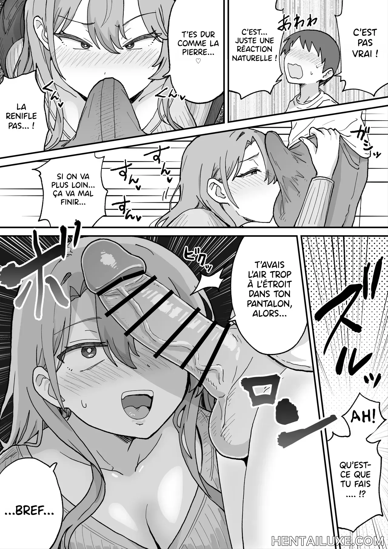 Onabare Shita Gal Mama wa Yokkyuu Fuman de Hatsujouchuu | Surprise en train de se masturber, la femme gal frustrée et en chaleur page 9 full
