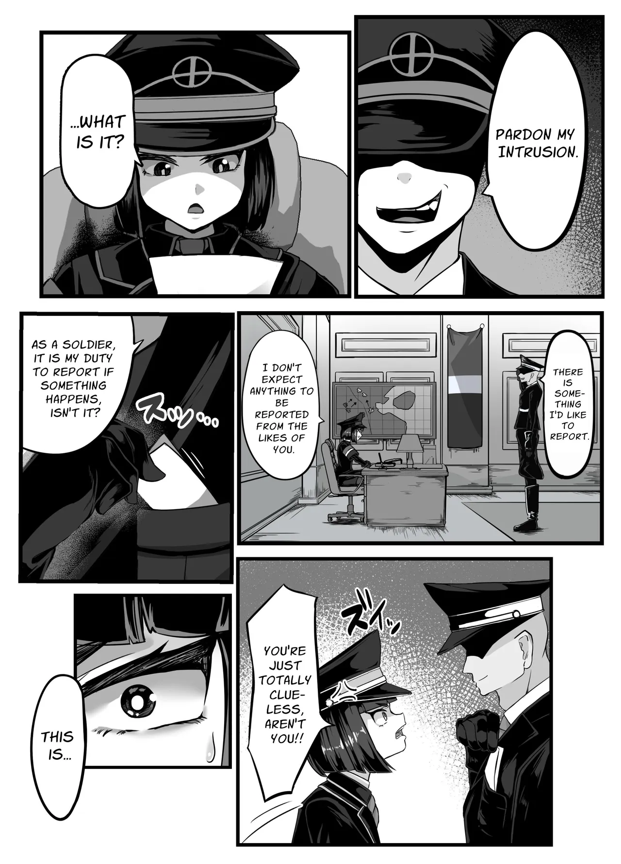 Toshishita no Joukan no Yowami ni Tsukekonde Kairaku Ochi Saseru Hon | Taking Advantage of a Superior Officer's Weakness to Pleasure Corrupt Her page 5 full