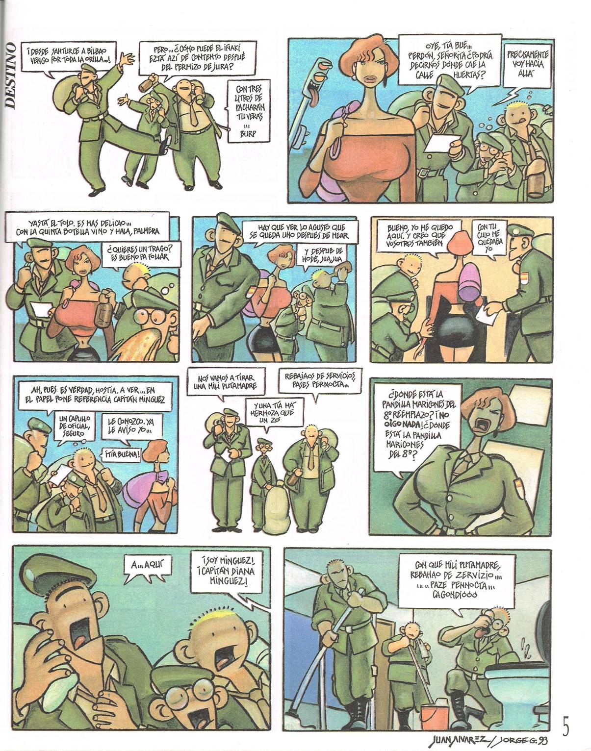 Colección Puta Mili 3 - La Capitana Diana page 3 full