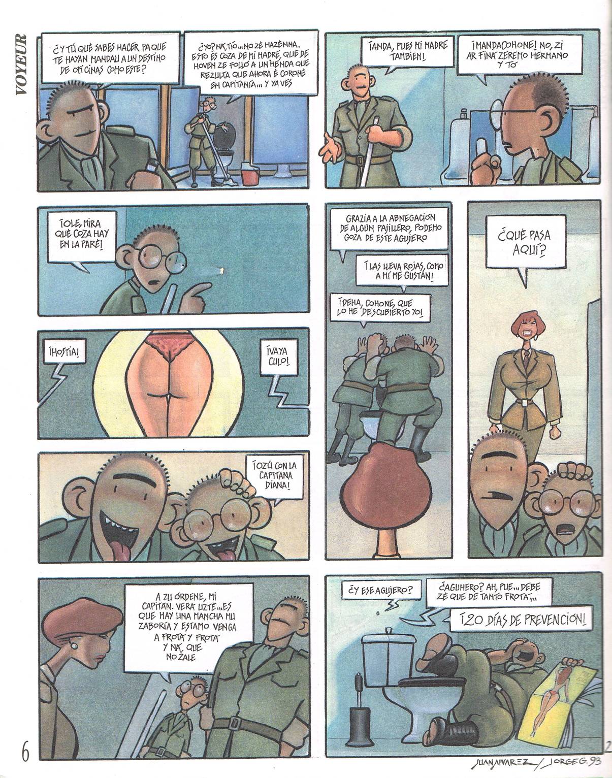 Colección Puta Mili 3 - La Capitana Diana page 4 full