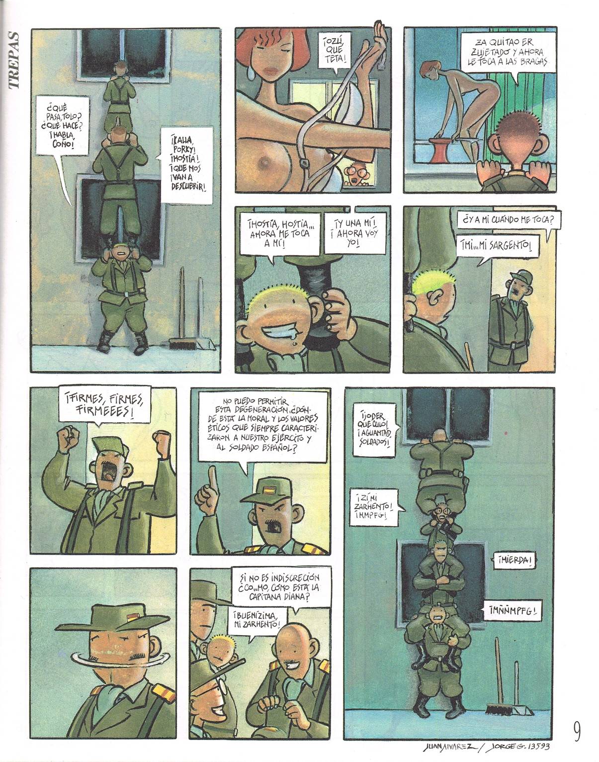 Colección Puta Mili 3 - La Capitana Diana page 7 full