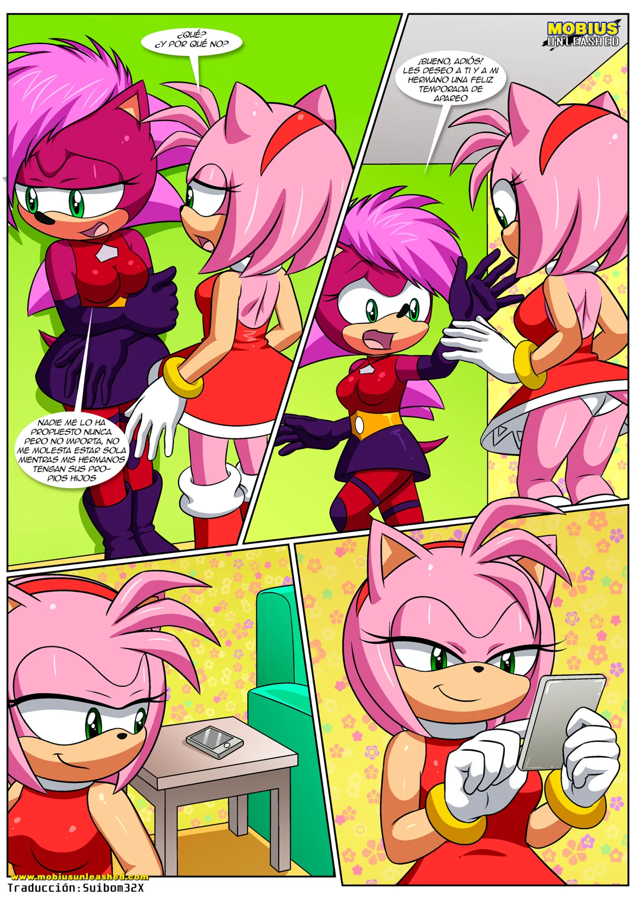 Mobian Mating Season | Temporada de Apareo Mobiana page 8 full