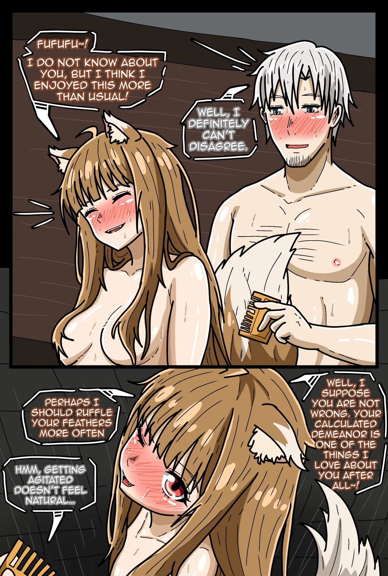 Holo and Lawrence relentlessly tease each Other page 5 full