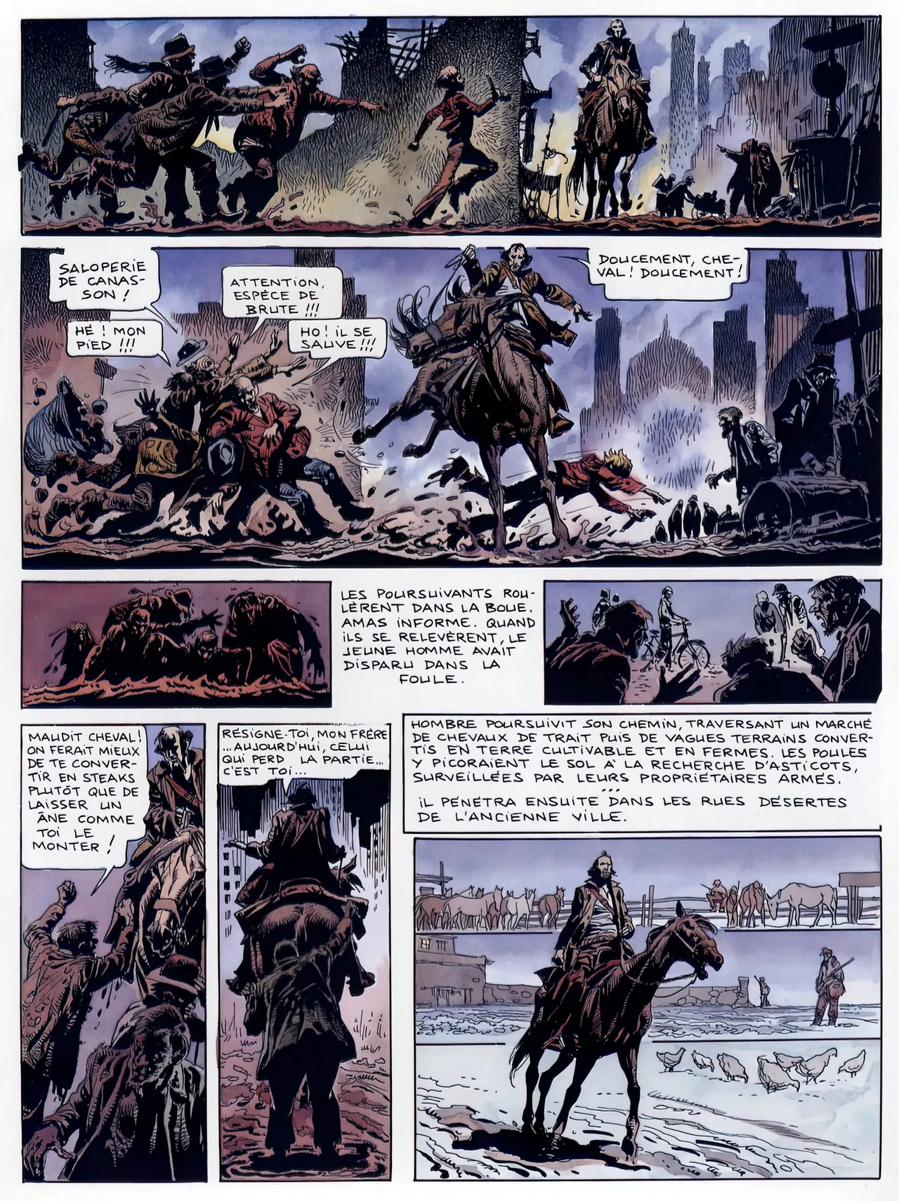 Hombre - T6  - Une tombe en beton page 9 full