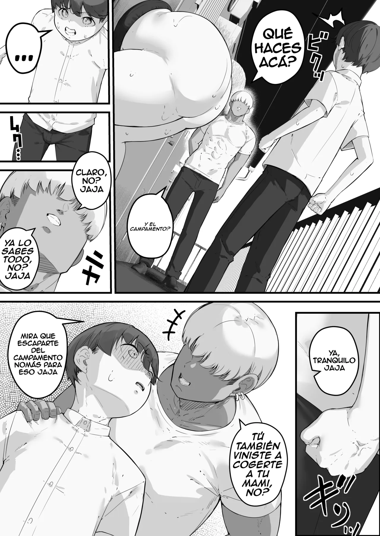 Tare Nagachichi Kaa-san wa Chara Otoko ni Netorareru 3 | Mamá de tetas largas y caídas es seducida por un mujeriego page 4 full