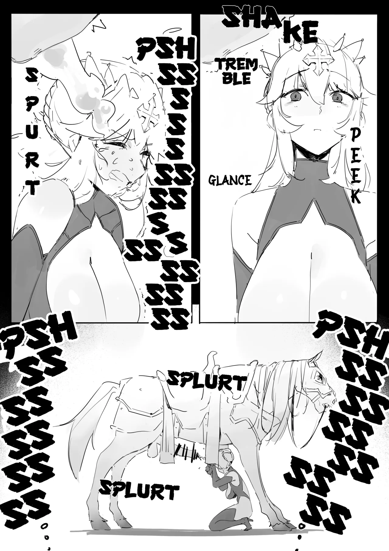 Umaba-Sama no Seika | WASHING THE ROYAL MARE page 8 full