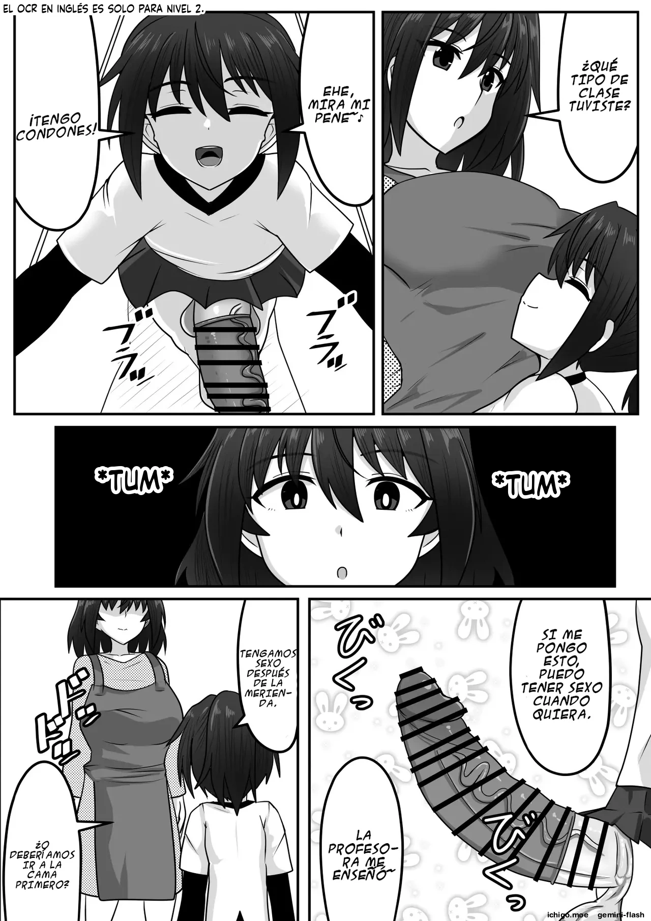 Futanari-chan Oba-san Haramasete  MTL page 8 full