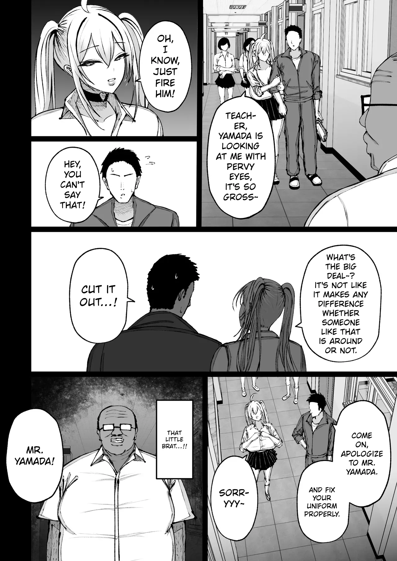 School Hypnosis ~The Cheeky Busty Gyaru Who Bullies me is Actually my Sexual Relief Pet Lol~ | Gakuen Saimin ~Ore o Ijimeru Namaiki Bakunyuu Gal, Jitsu wa Ore no Seishori Pet na Ken w~ page 6 full