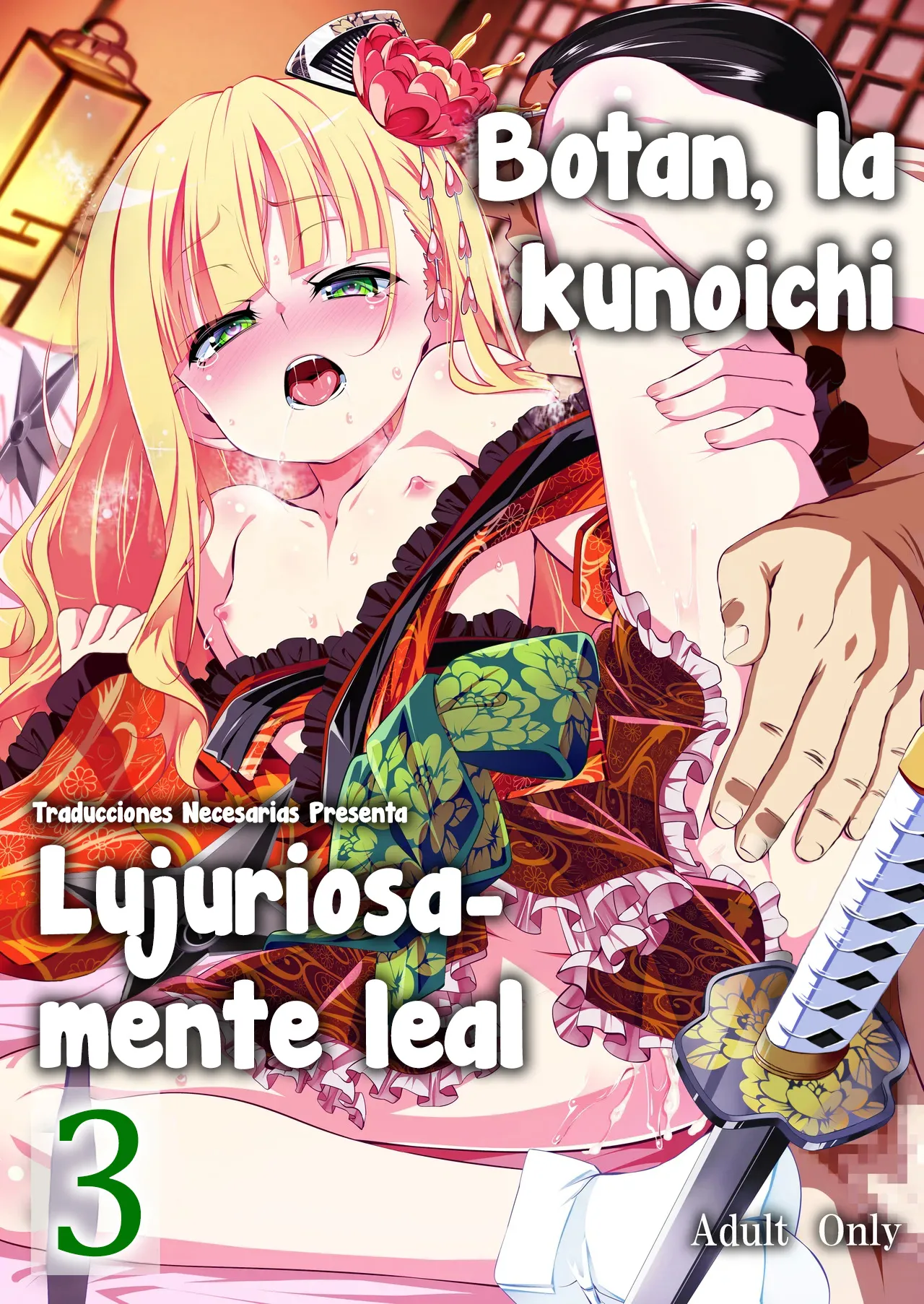 Koushoku no Chuugi Kunoichi Botan San | Botan, la kunoichi lujuriosamente leal 3 page 1 full
