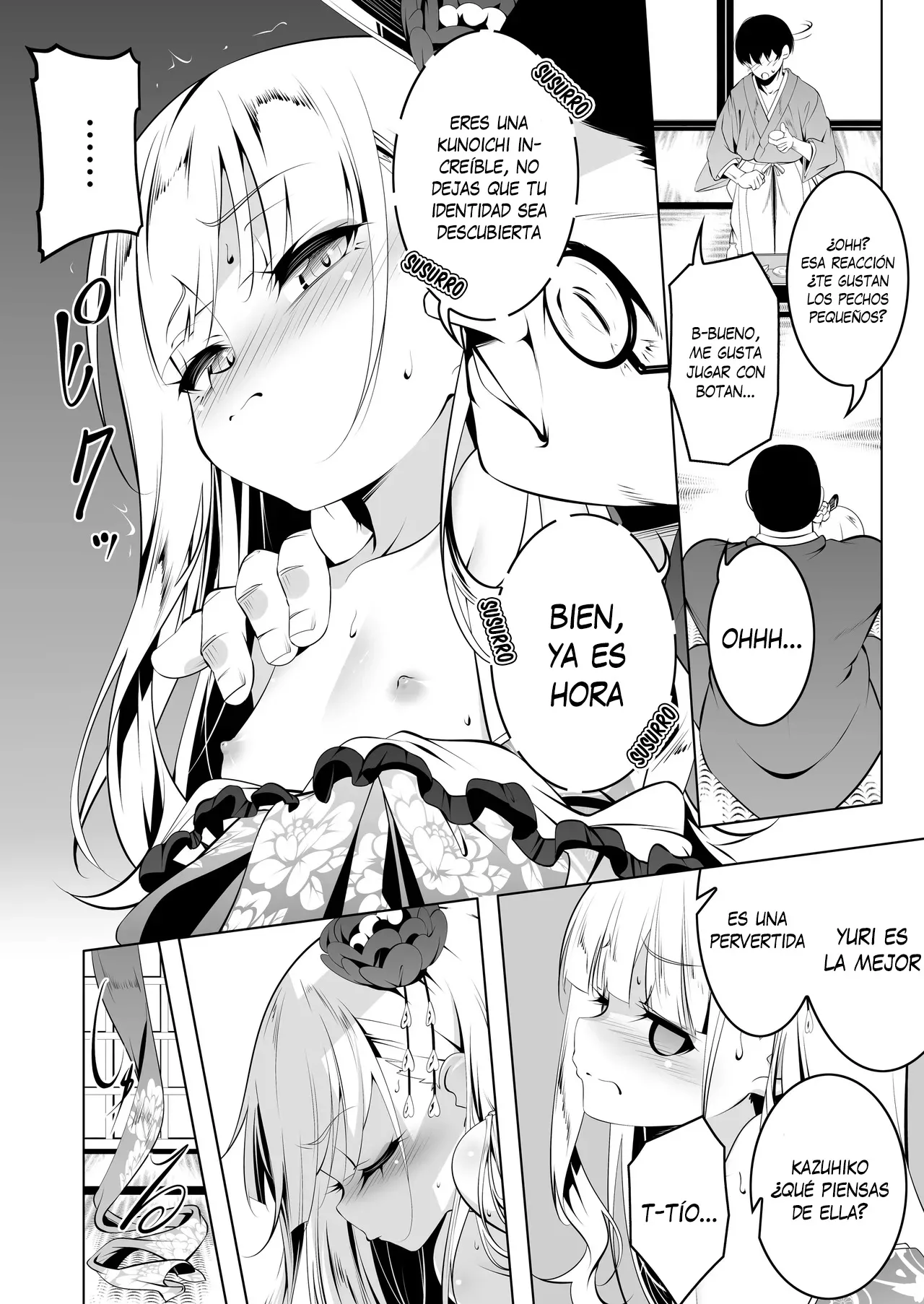 Koushoku no Chuugi Kunoichi Botan San | Botan, la kunoichi lujuriosamente leal 3 page 9 full