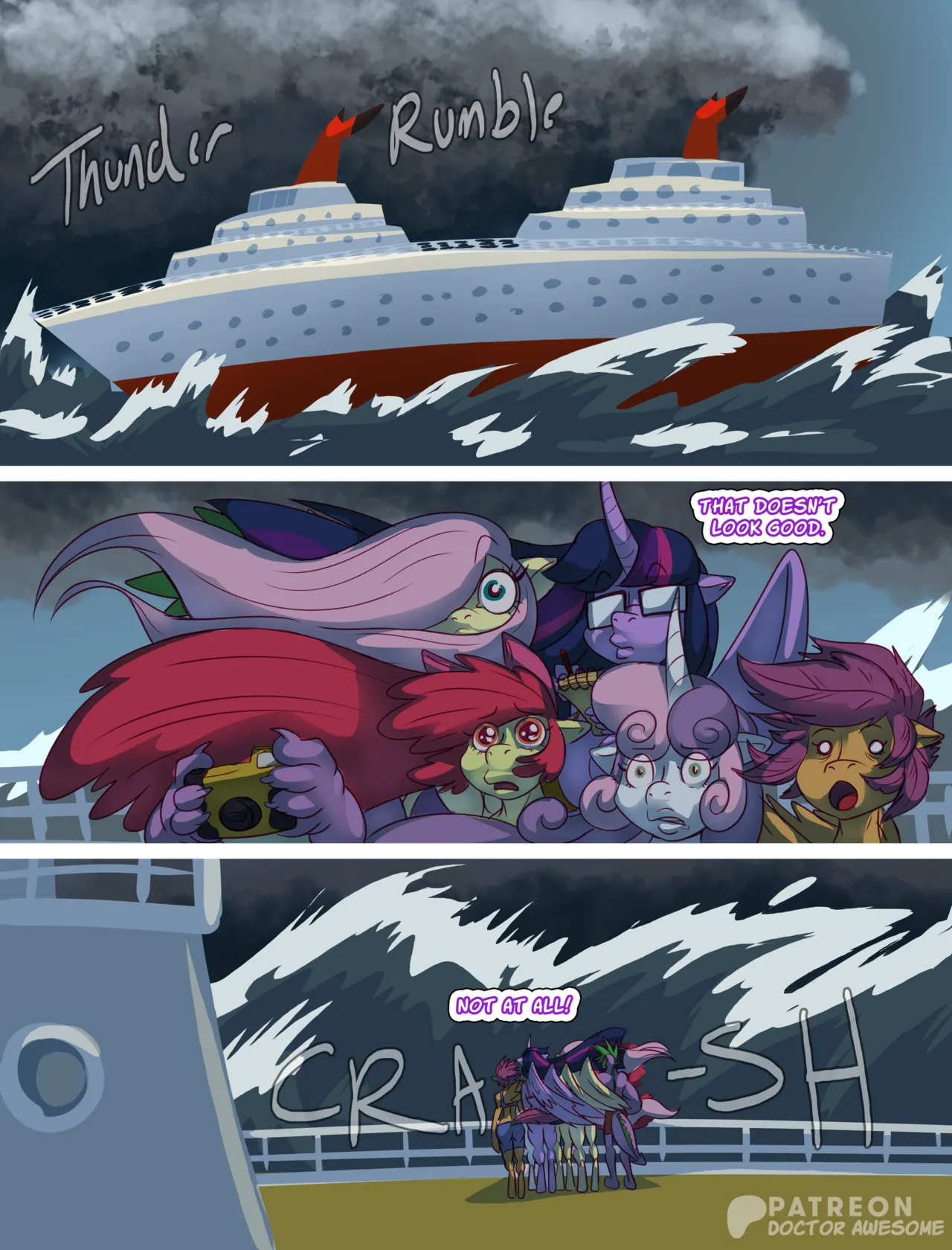 Shadowseeker comic: Summer of Love page 3 full